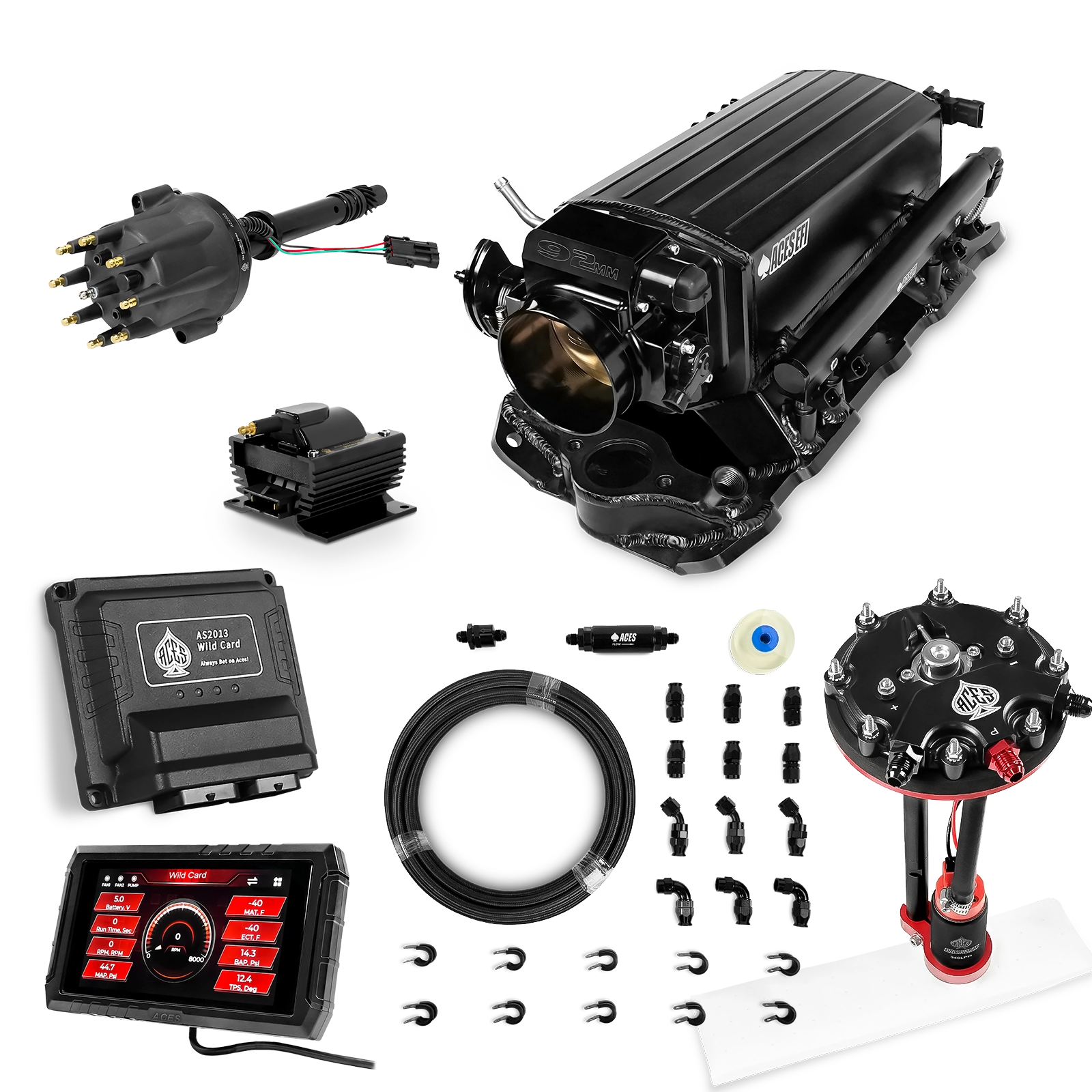 Wild Card Sequential EFI Master Kits (800 HP)