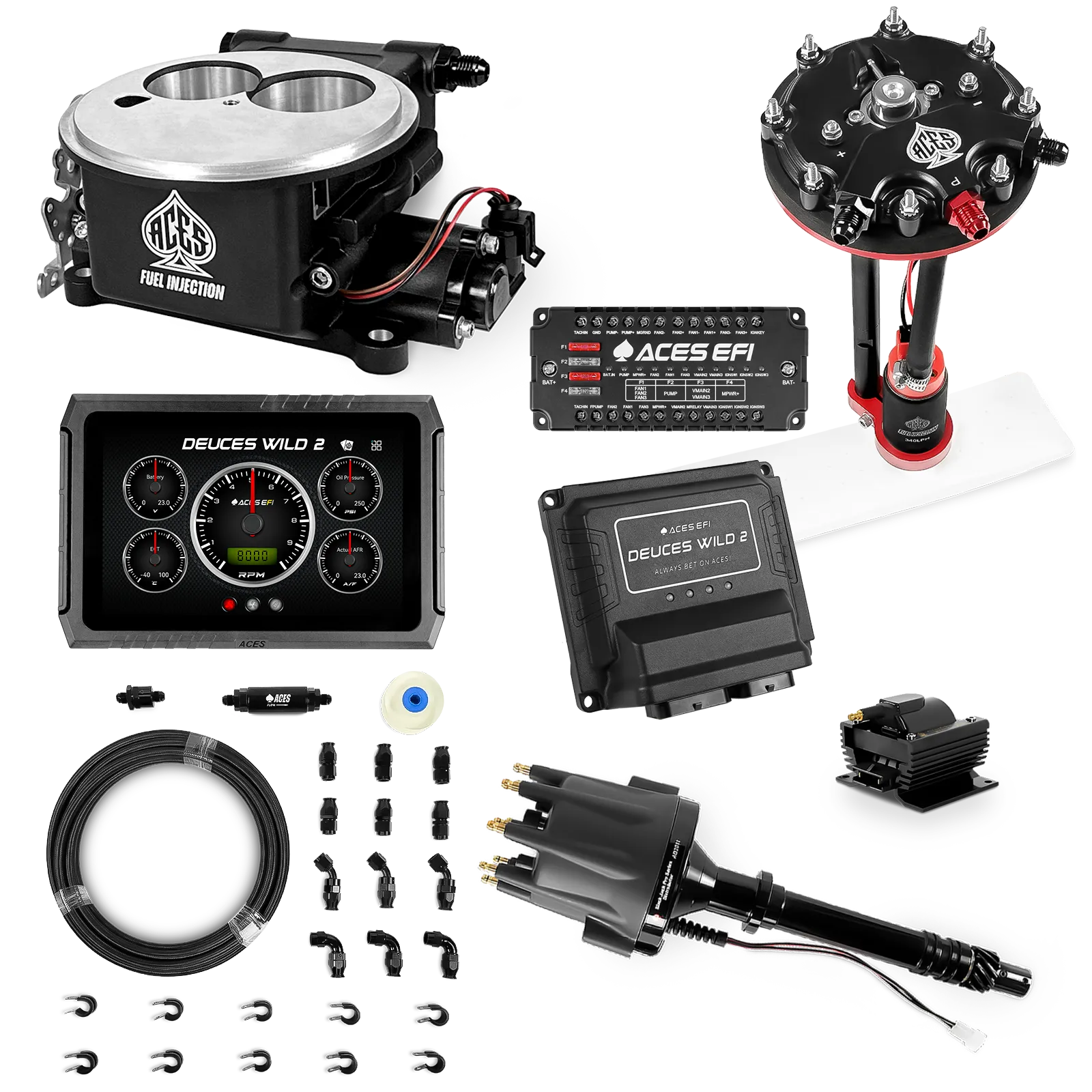 Kits maestros Deuces Wild 2 (Negro)
