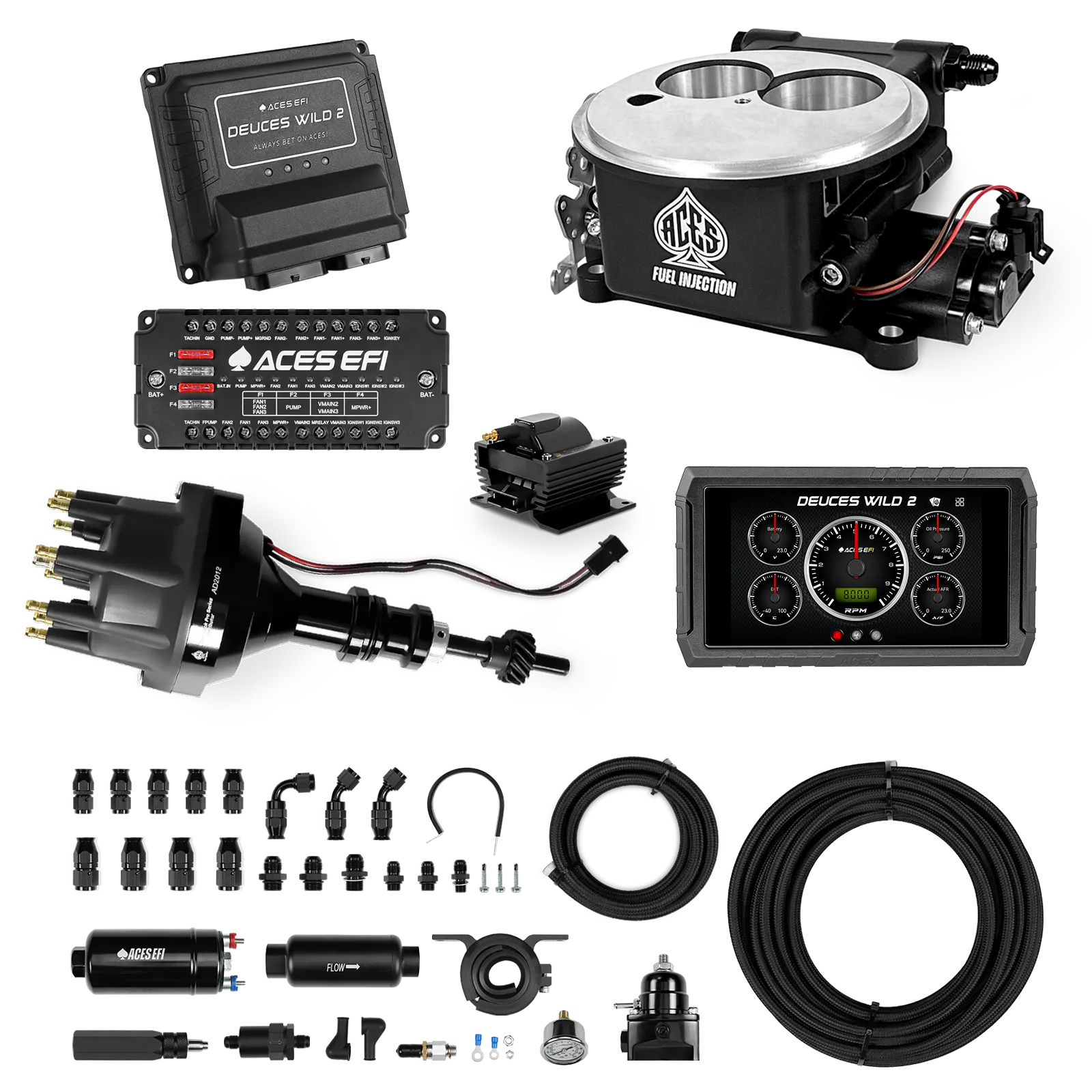 Deuces Wild 2 Master Kits (Black)