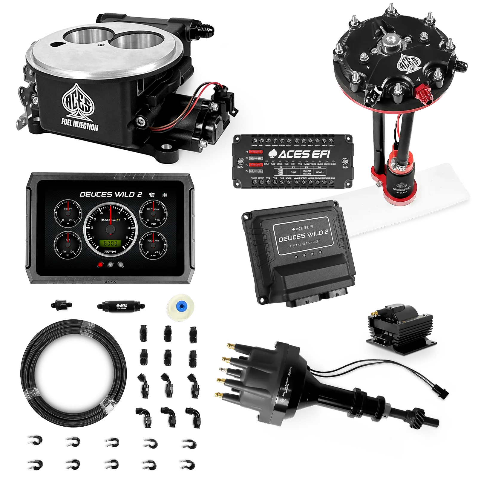Kits maestros Deuces Wild 2 (Negro)