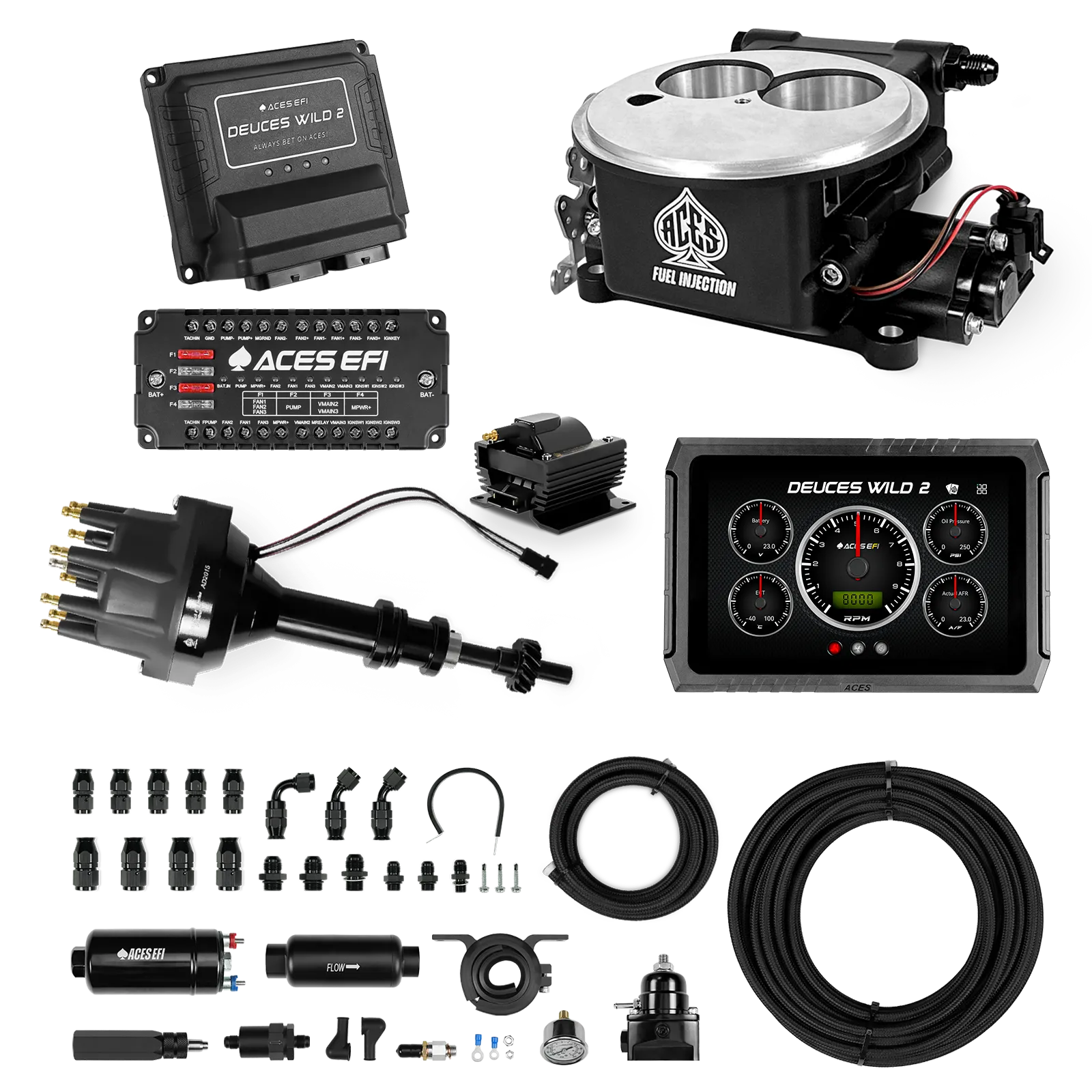 Kits maestros Deuces Wild 2 (Negro)
