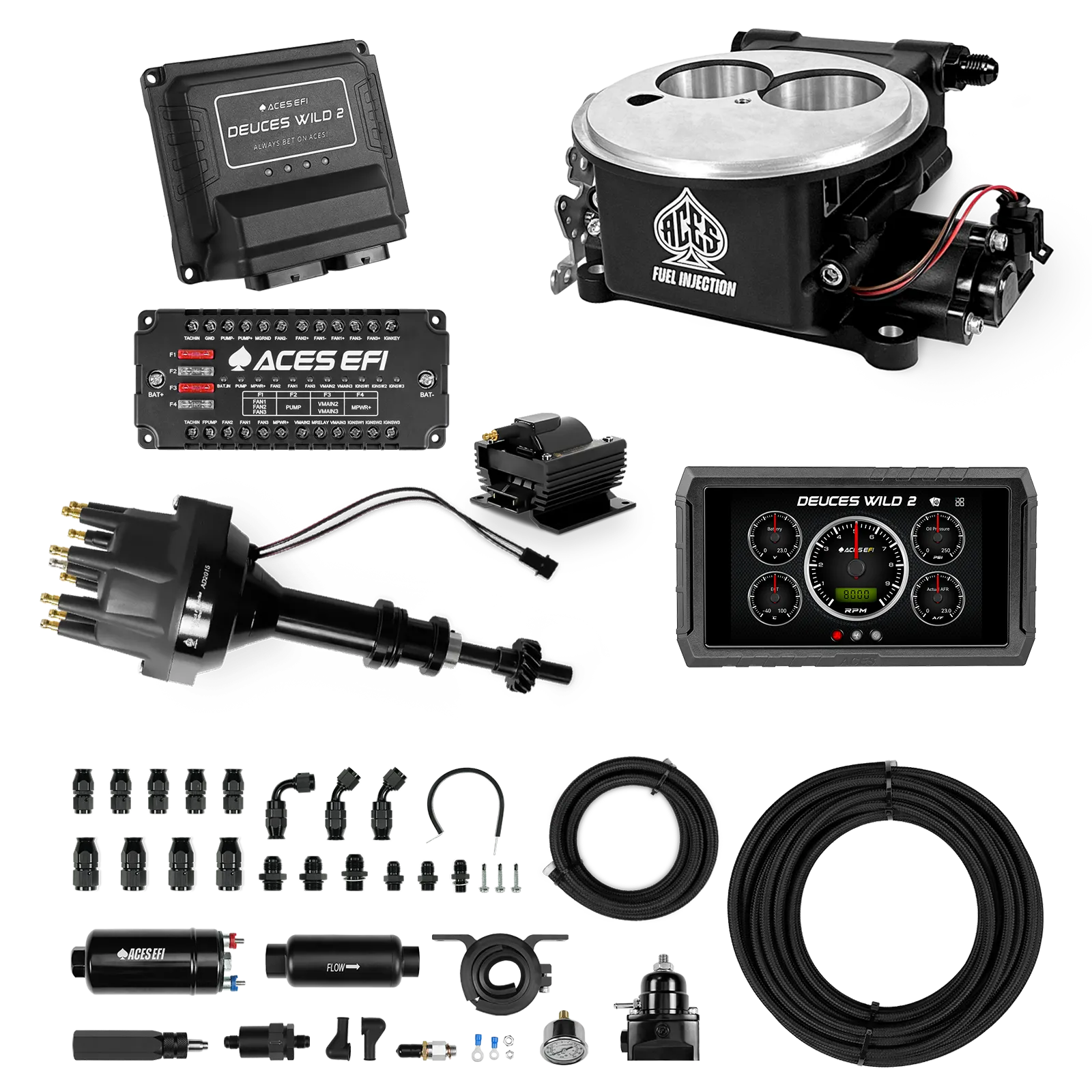 Kits maestros Deuces Wild 2 (Negro)