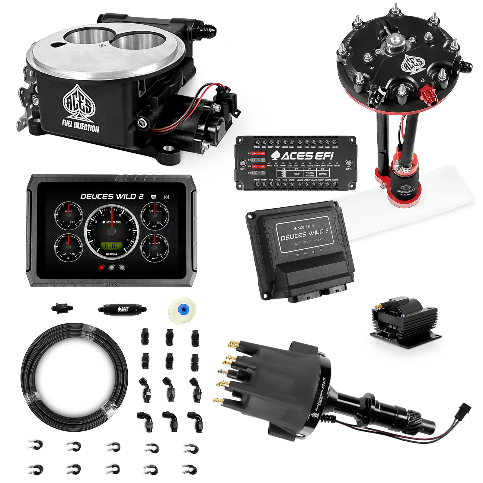 Kits maestros Deuces Wild 2 (Negro)