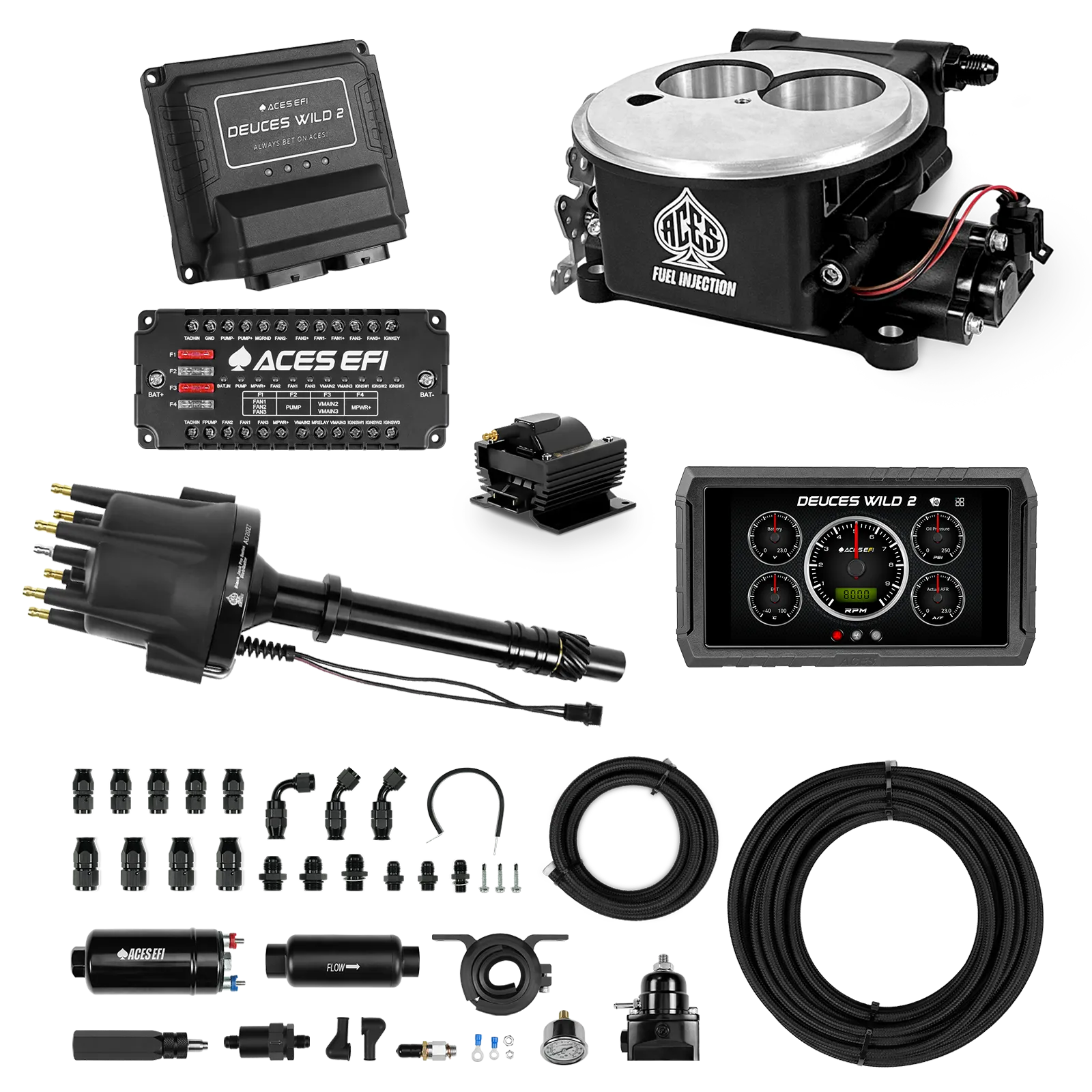 Kits maestros Deuces Wild 2 (Negro)