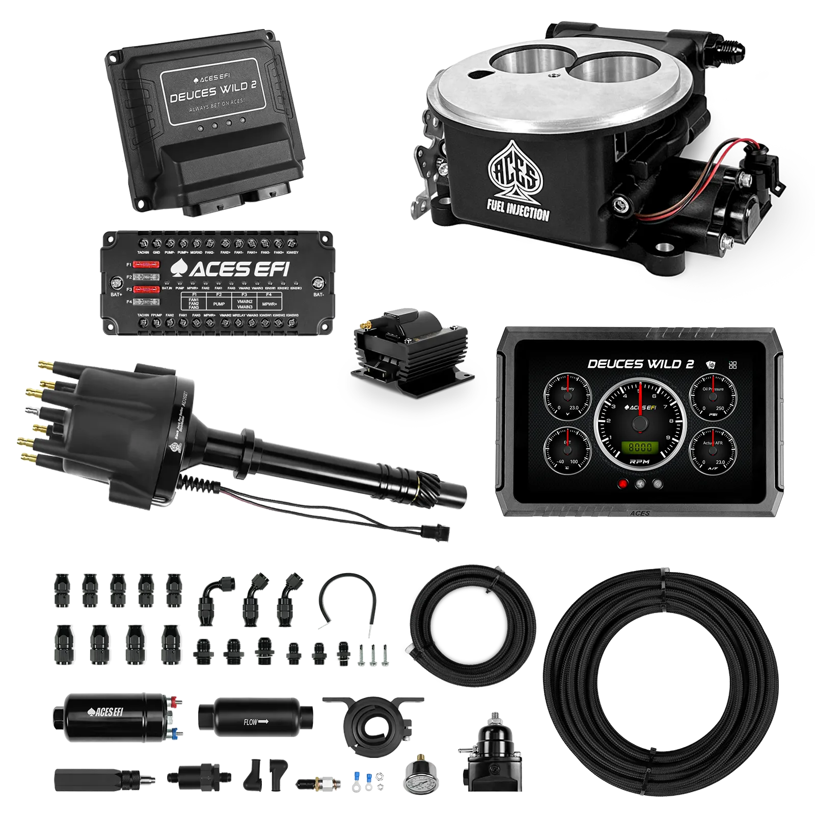 Kits maestros Deuces Wild 2 (Negro)