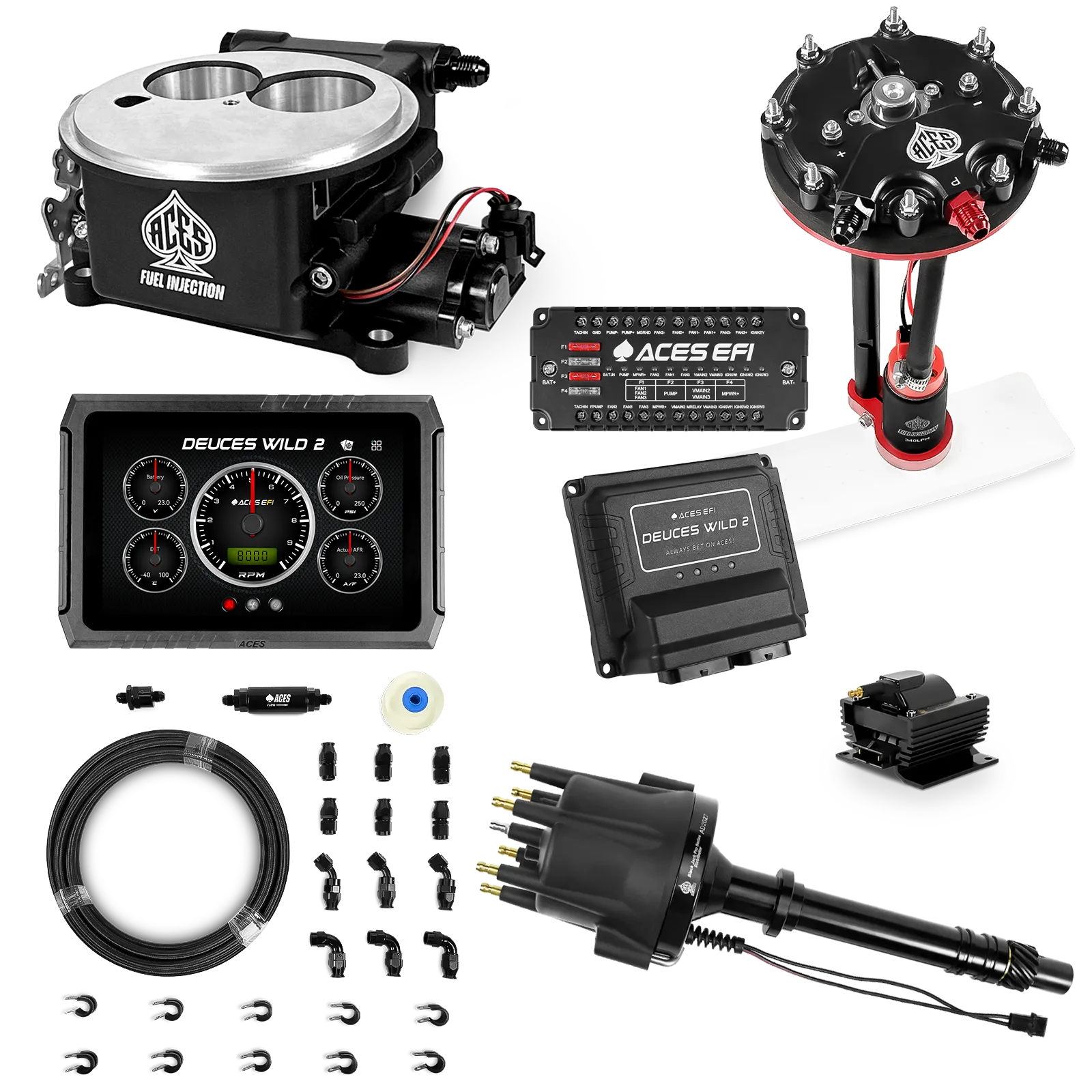 Kits maestros Deuces Wild 2 (Negro)