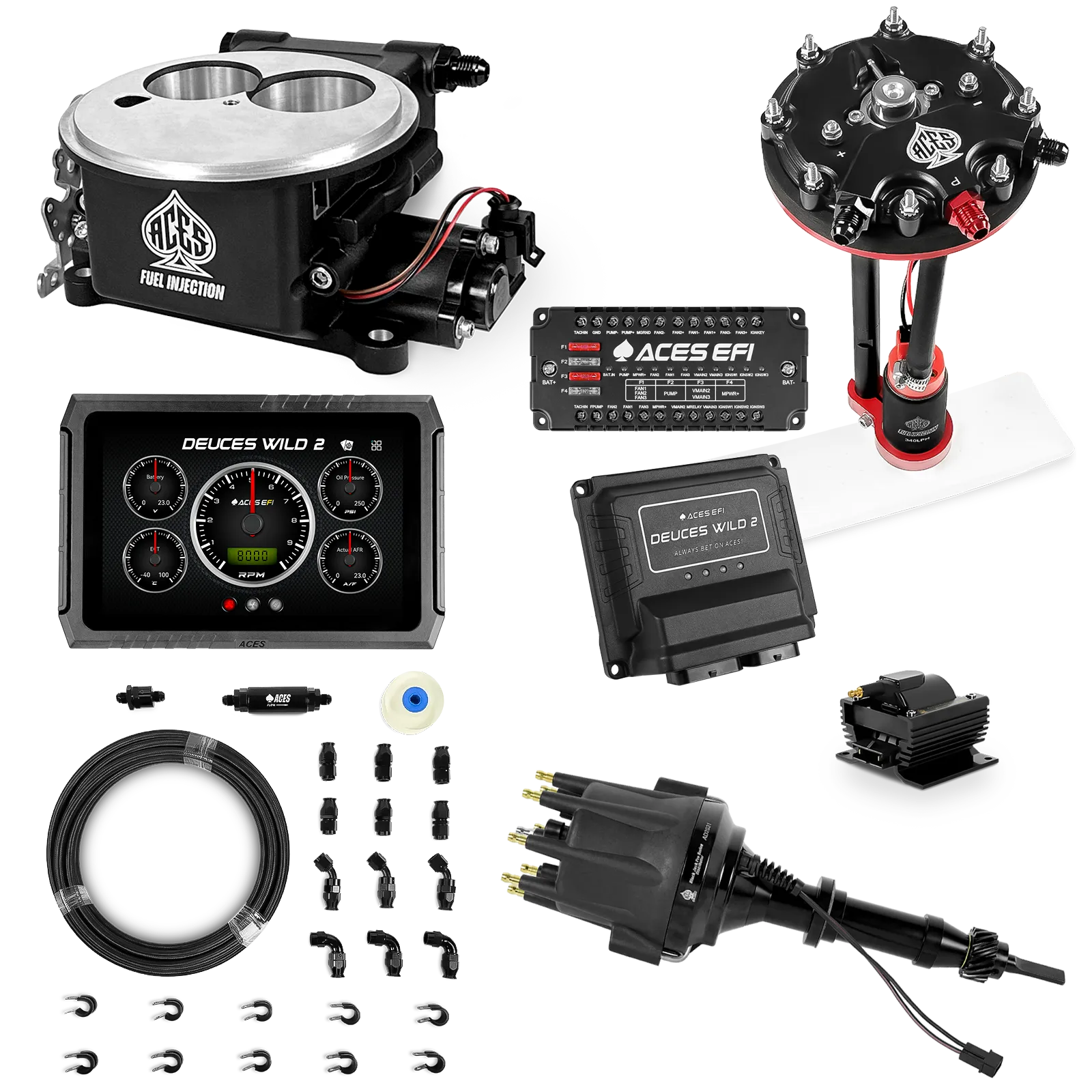 Kits maestros Deuces Wild 2 (Negro)
