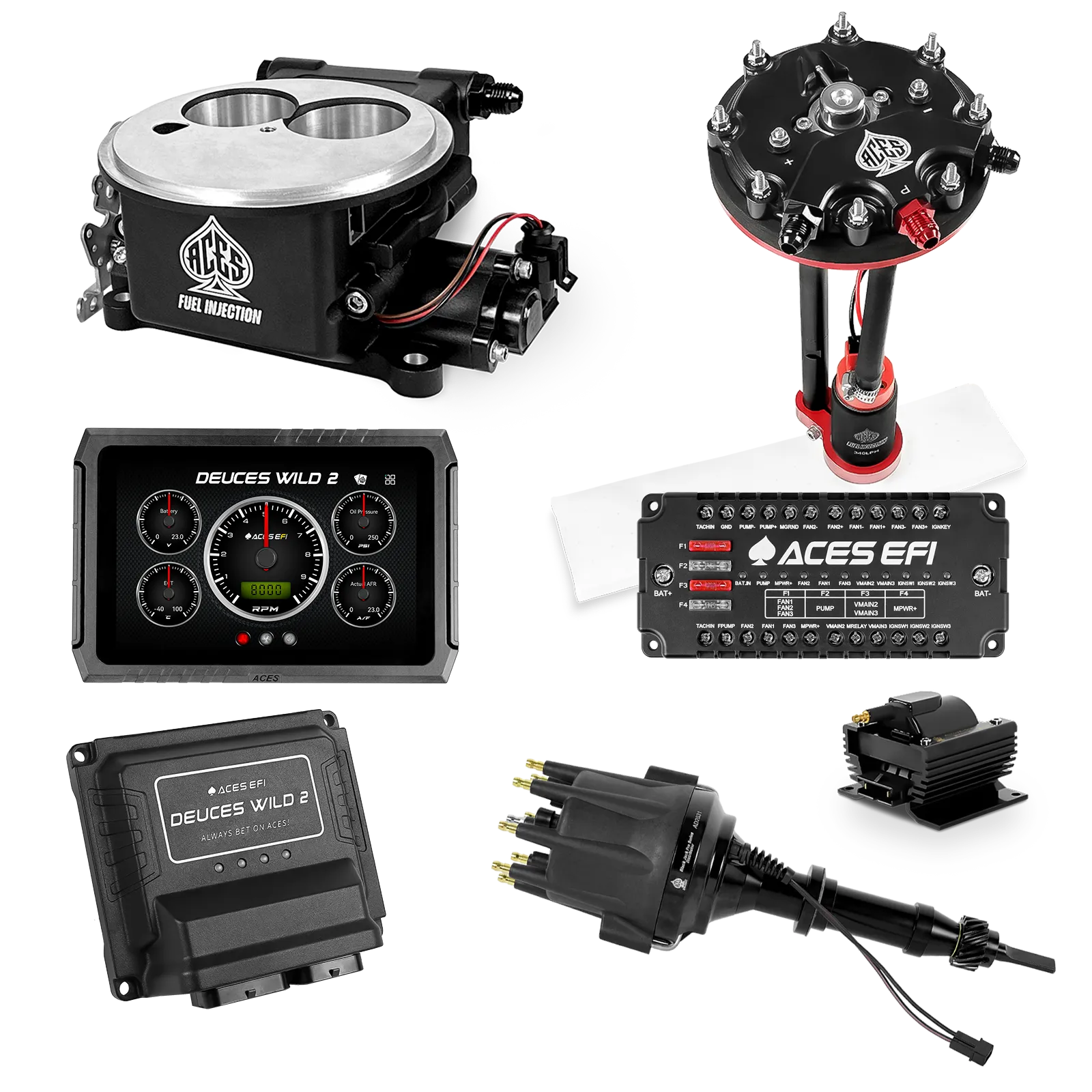 Kits maestros Deuces Wild 2 (Negro)