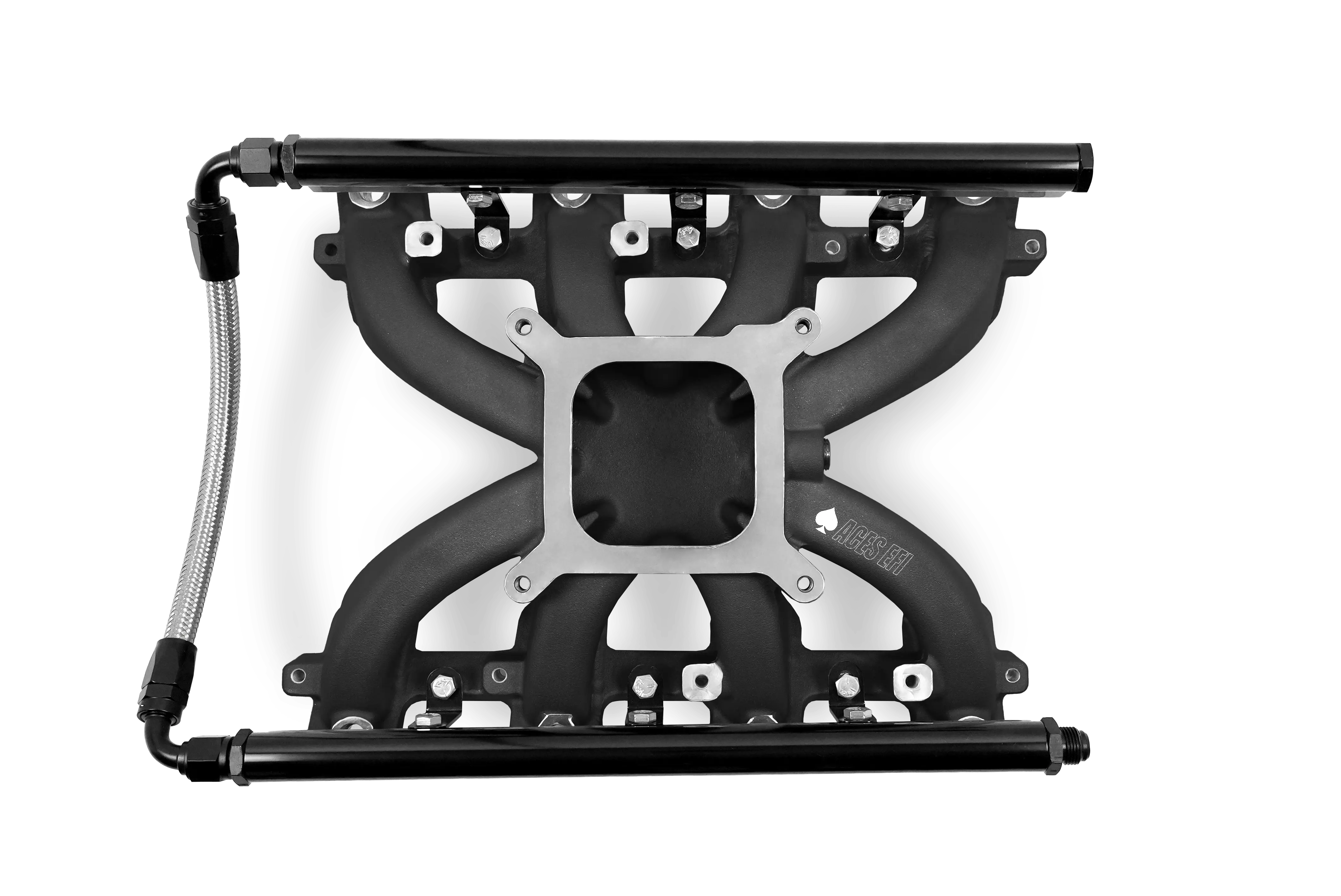 Mid-Rise, Single Plane, Cast, 4150 Style LS Intake Manifold