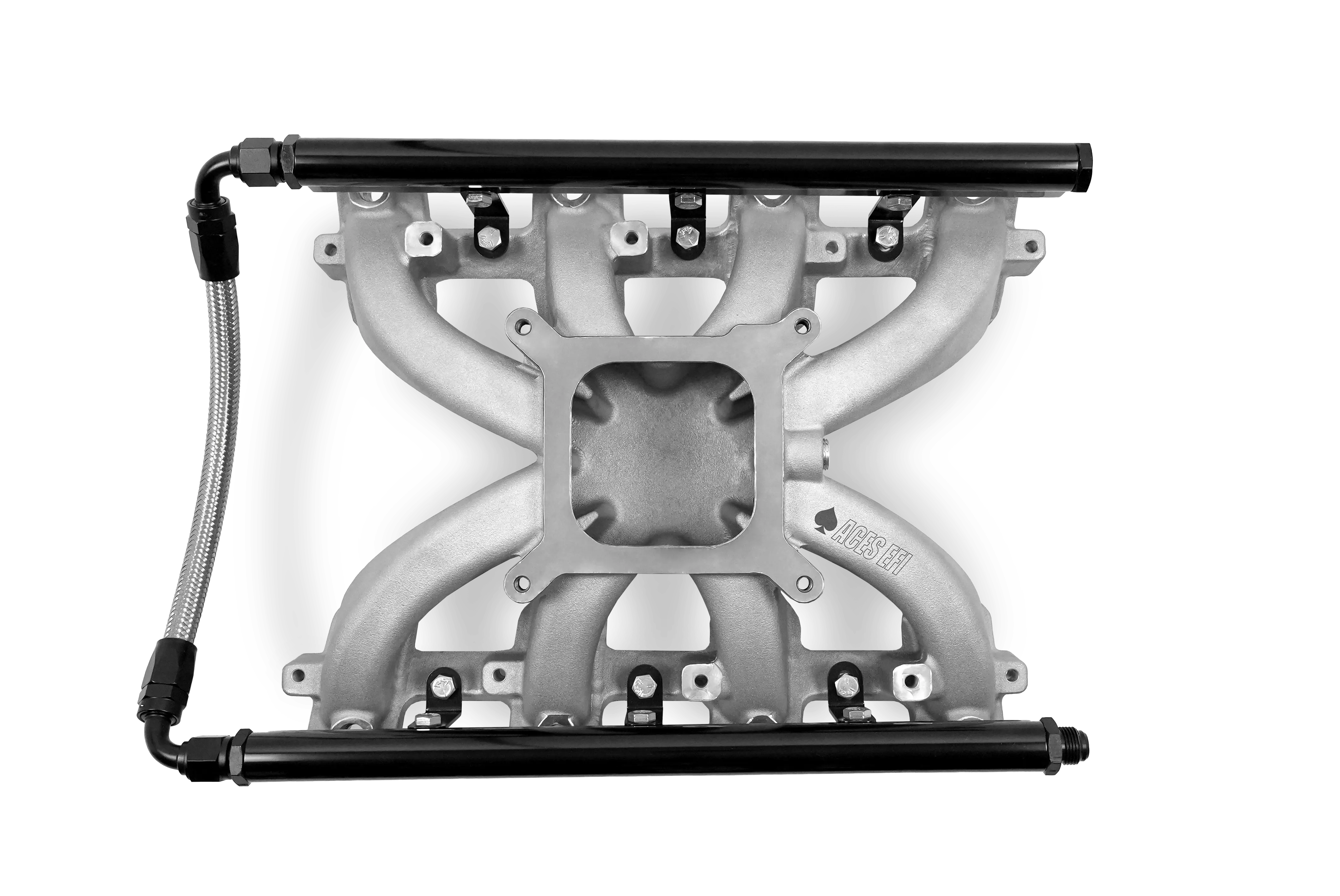 Mid-Rise, Single Plane, Cast, 4150 Style LS Intake Manifold