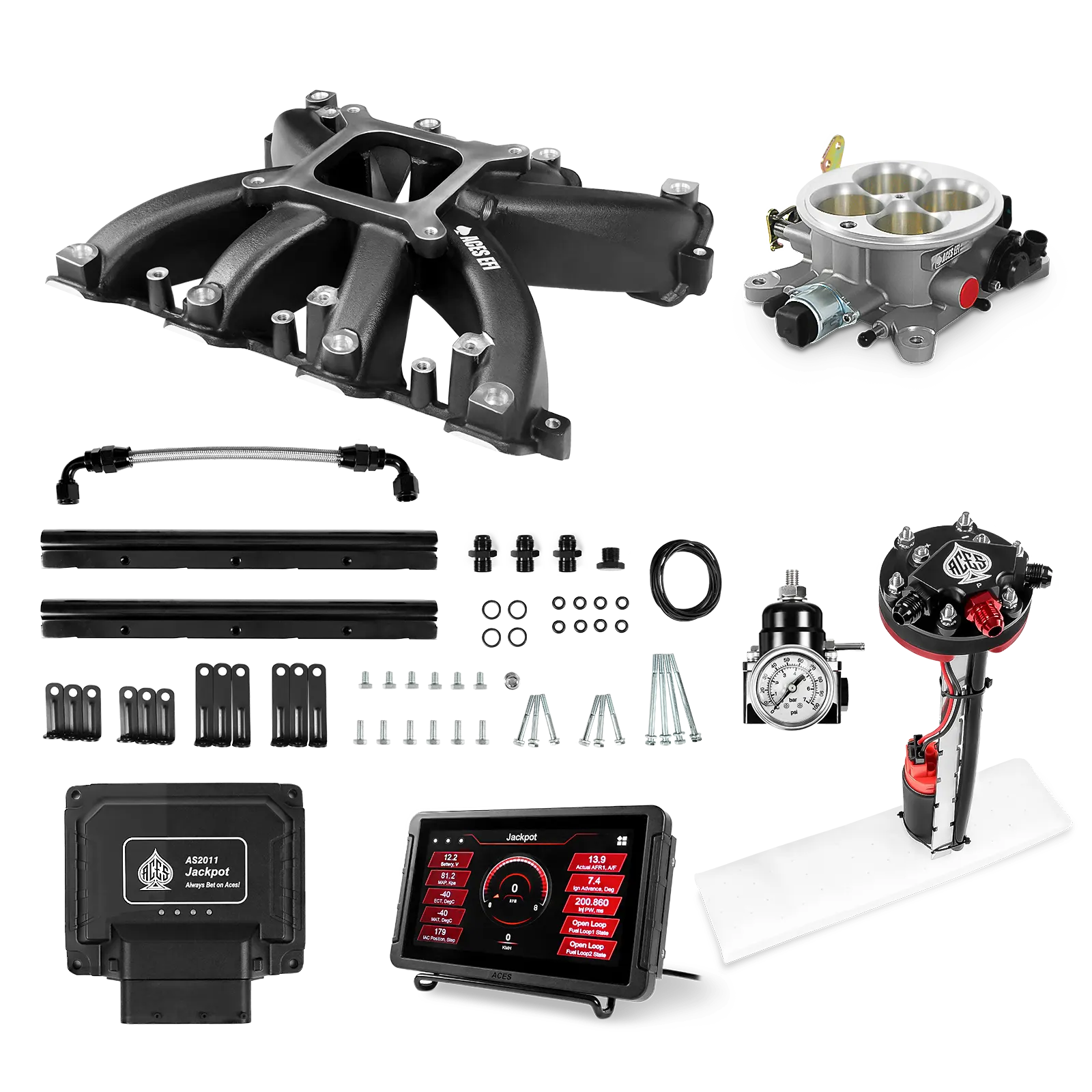 Jackpot LS EFI System - Master Kit with Tight Fit In-Tank Pump Module