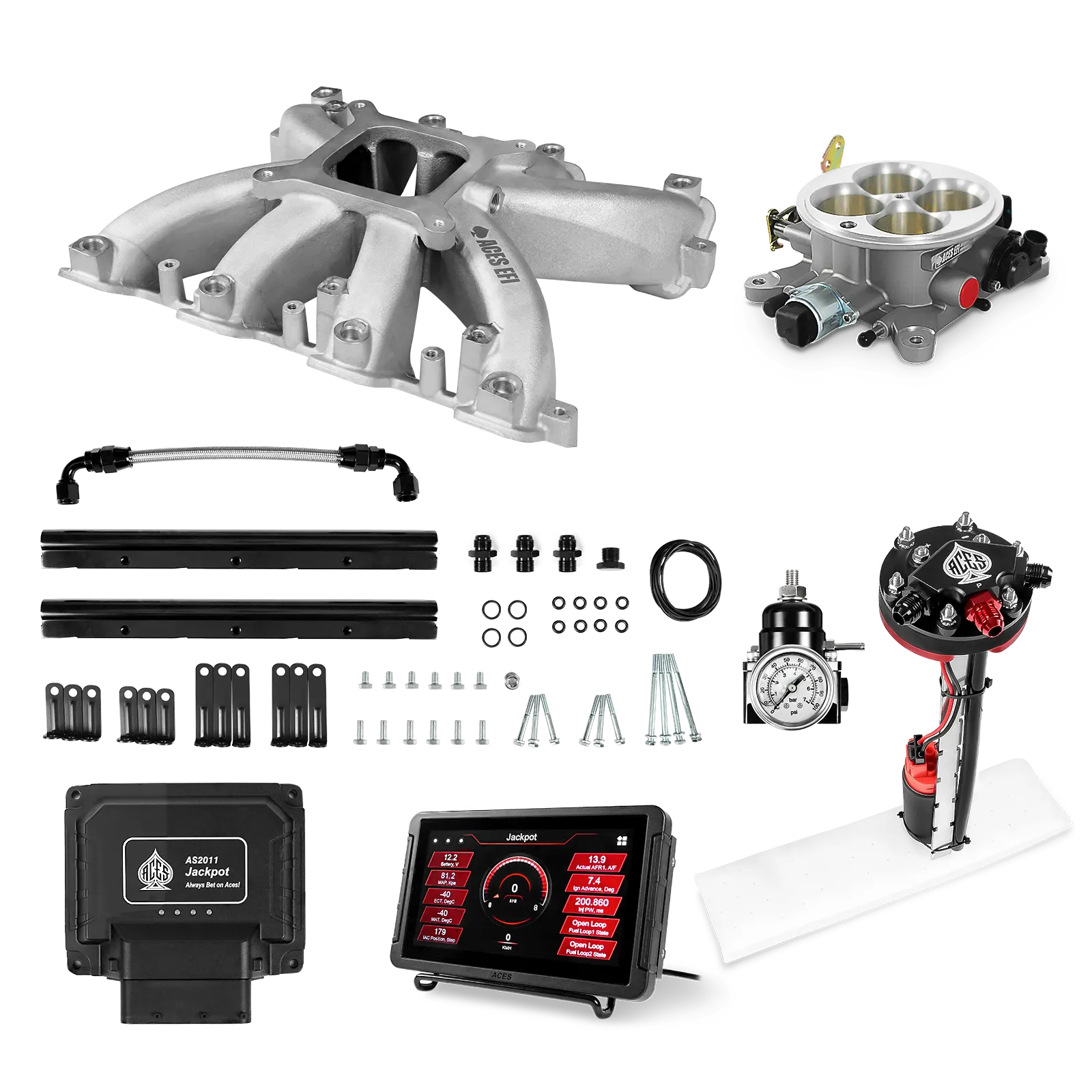 Jackpot LS EFI System - Master Kit with Tight Fit In-Tank Pump Module