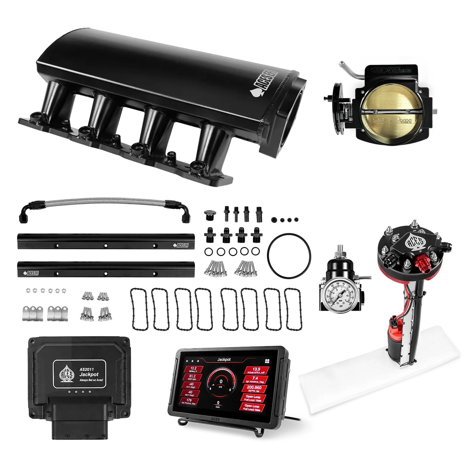 Jackpot LS EFI System - Master Kit with Tight Fit In-Tank Pump Module