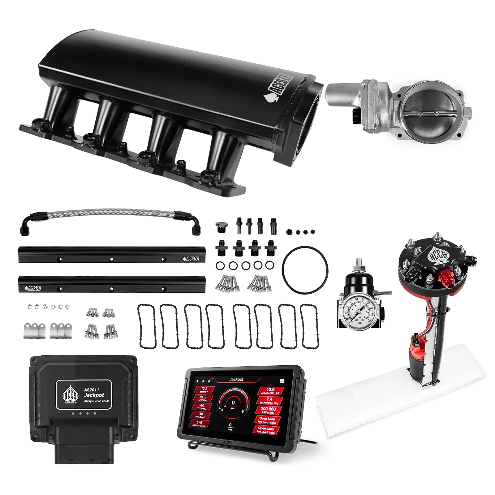 Jackpot LS EFI System - Master Kit with Tight Fit In-Tank Pump Module