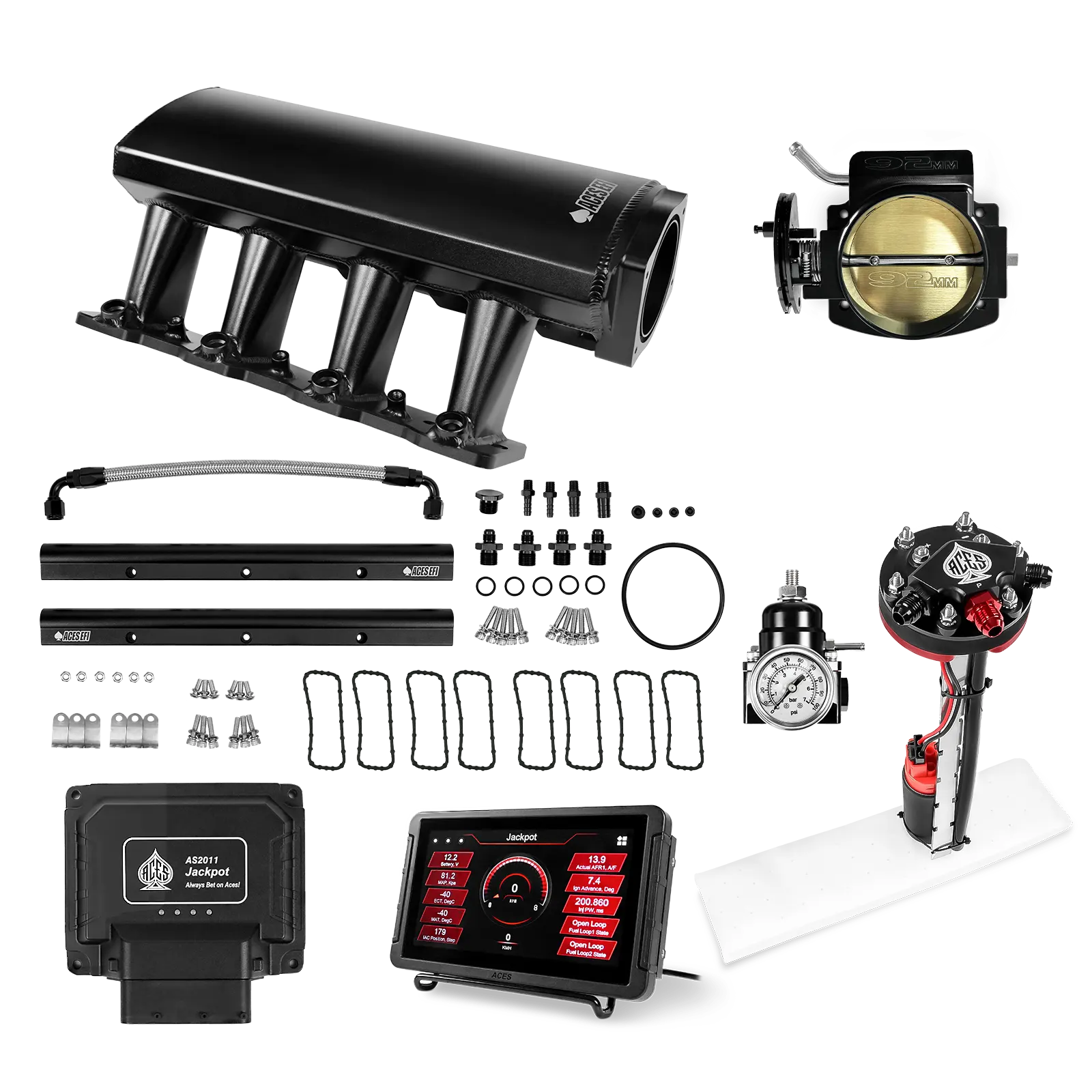 Jackpot LS EFI System - Master Kit with Tight Fit In-Tank Pump Module