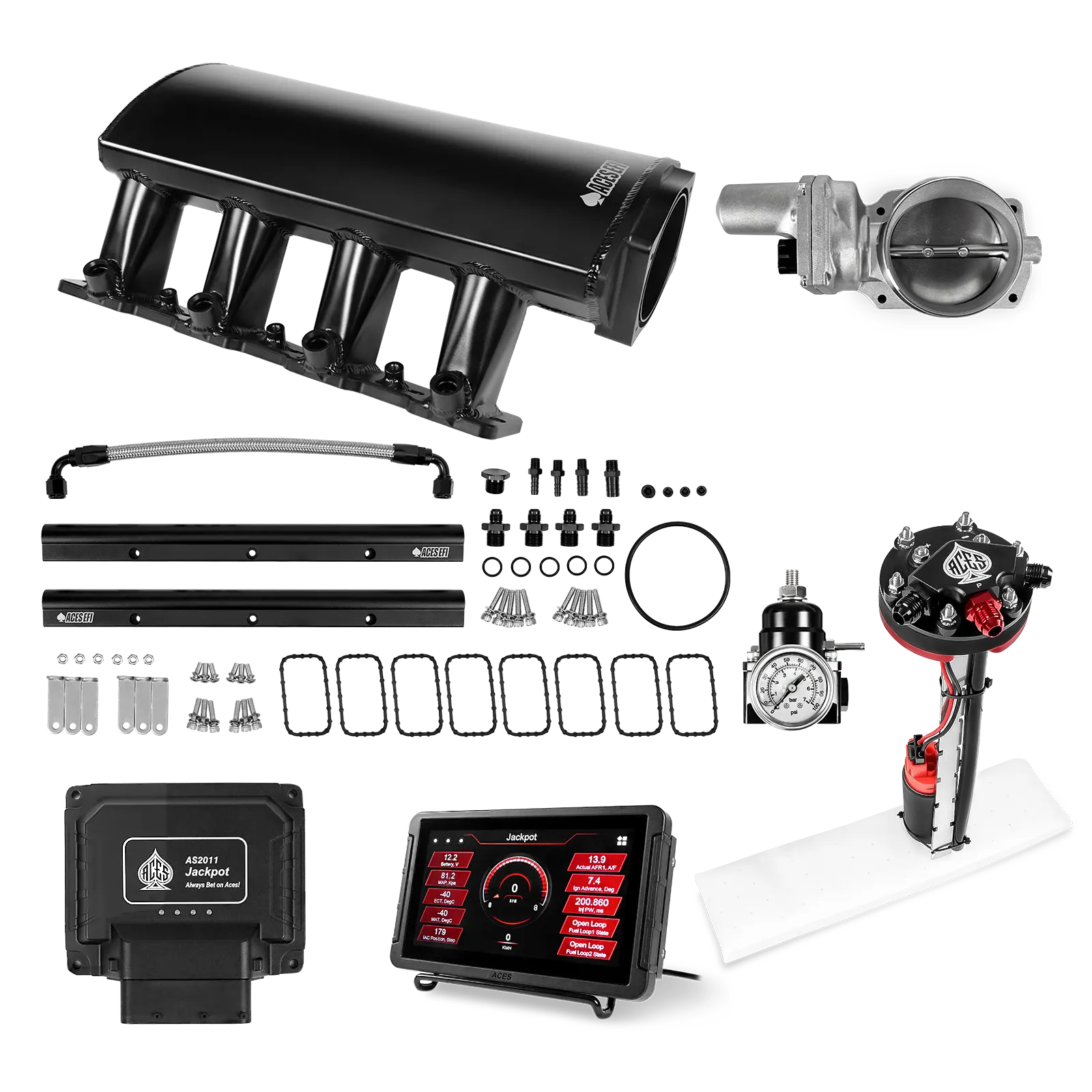 Jackpot LS EFI System - Master Kit with Tight Fit In-Tank Pump Module