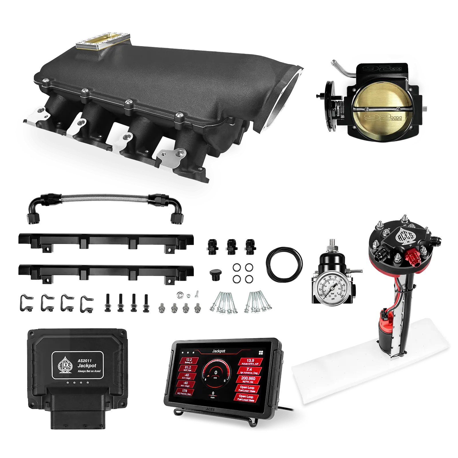 Jackpot LS EFI System - Master Kit with Tight Fit In-Tank Pump Module