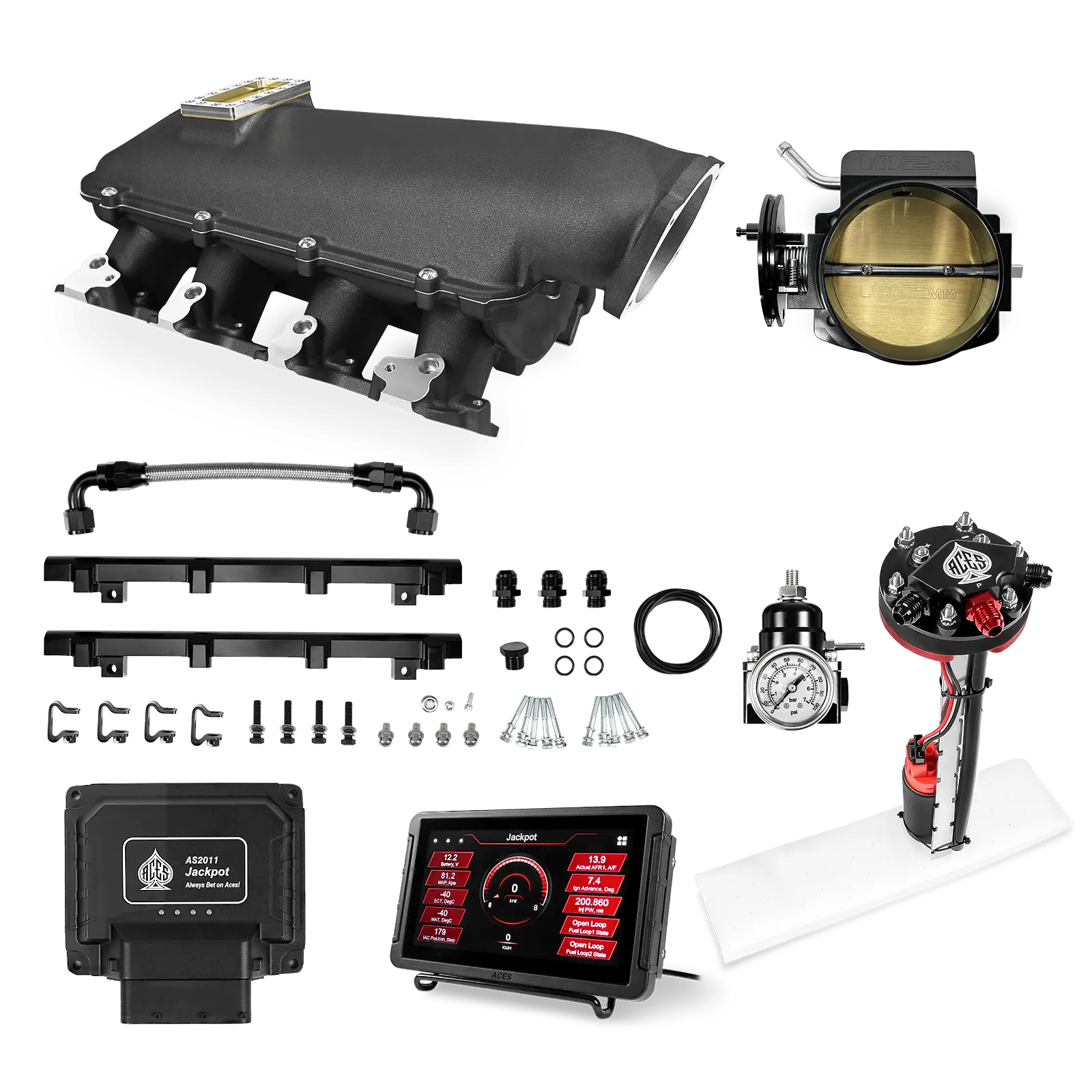 Jackpot LS EFI System - Master Kit with Tight Fit In-Tank Pump Module