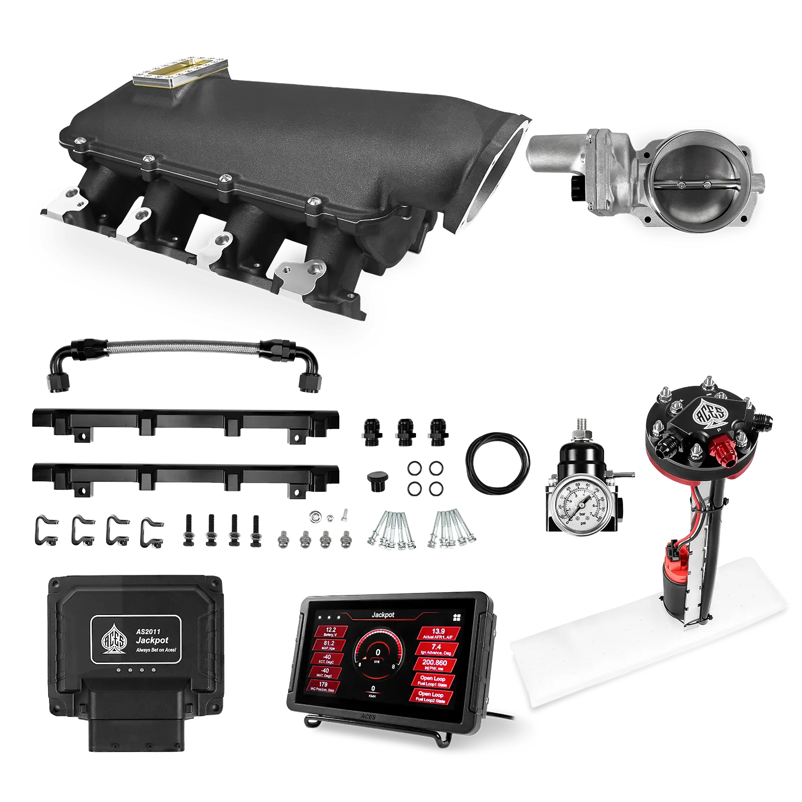 Jackpot LS EFI System - Master Kit with Tight Fit In-Tank Pump Module