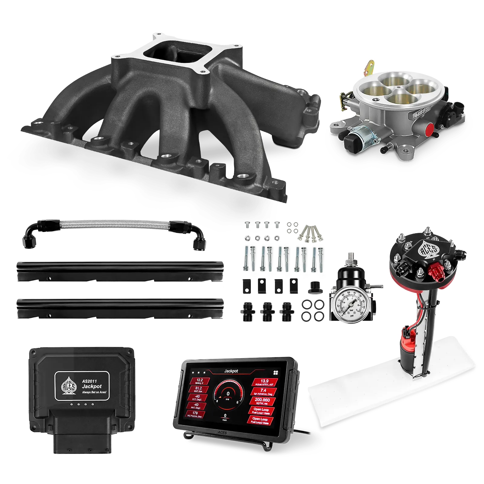 Jackpot LS EFI System - Master Kit with Tight Fit In-Tank Pump Module