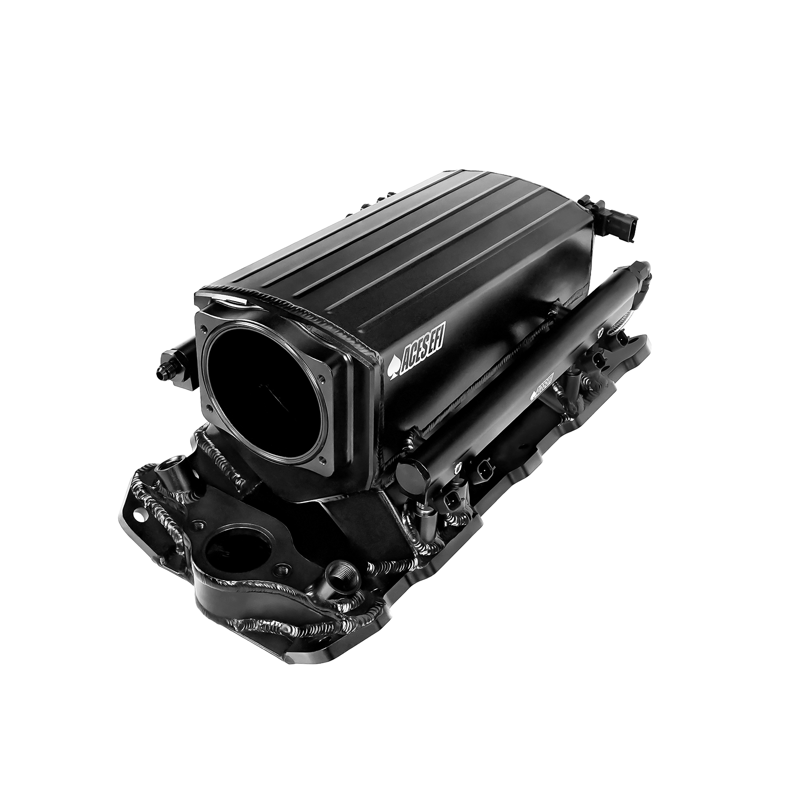 SBC 350 Multi-Port Tunnel Ram Fabricated Intake Manifold