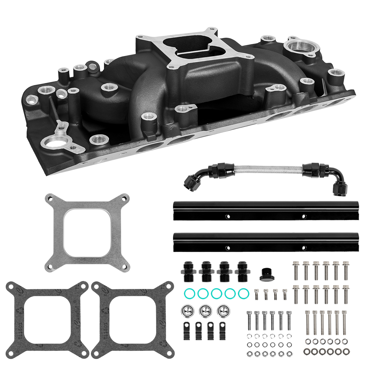 BBC 9.8 Deck Cast Manifold (Dual Plane)