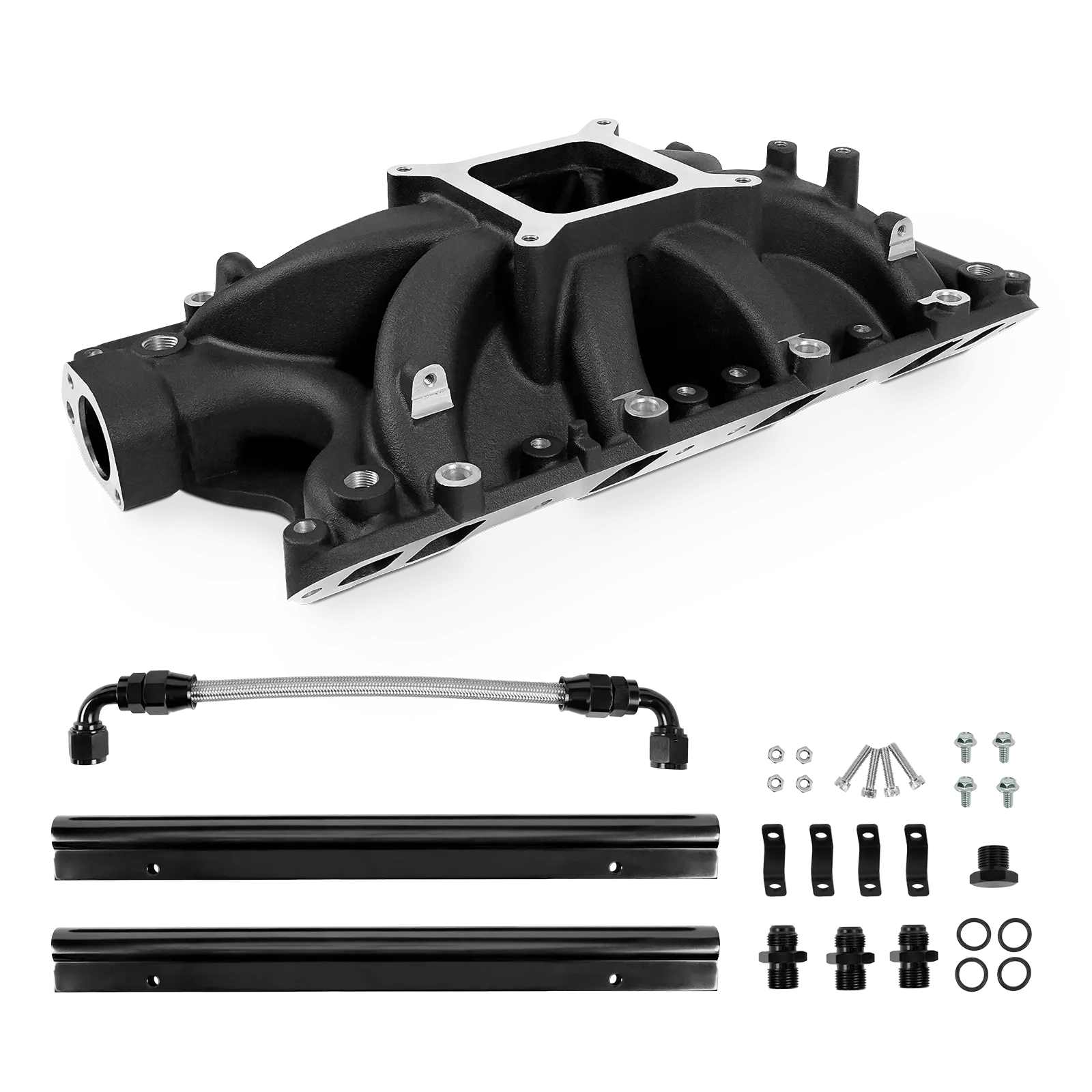 SBF 351W Mid-Rise, Dual Plane, Cast Intake Manifold