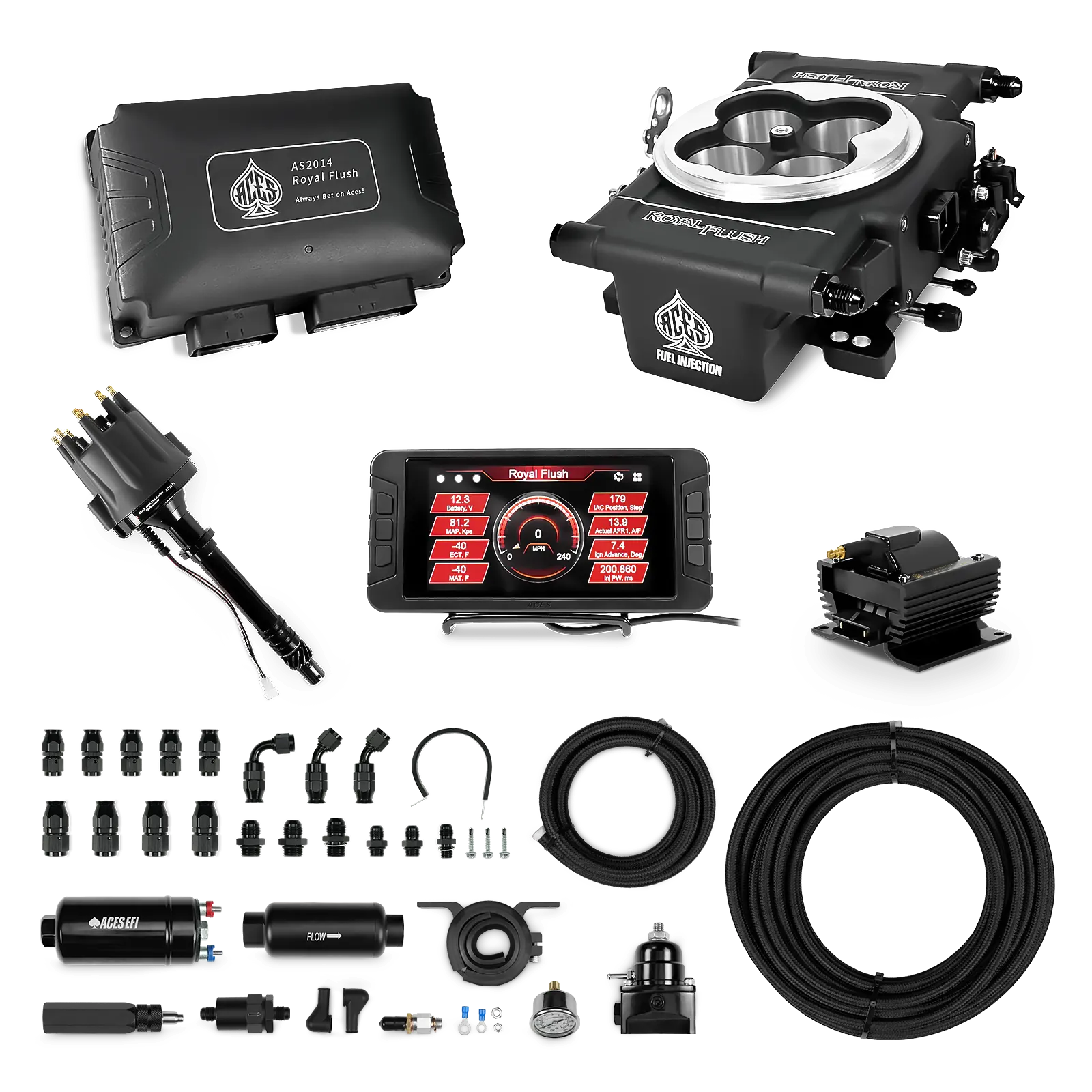 Royal Flush EFI/CDI Master Kits (Black)