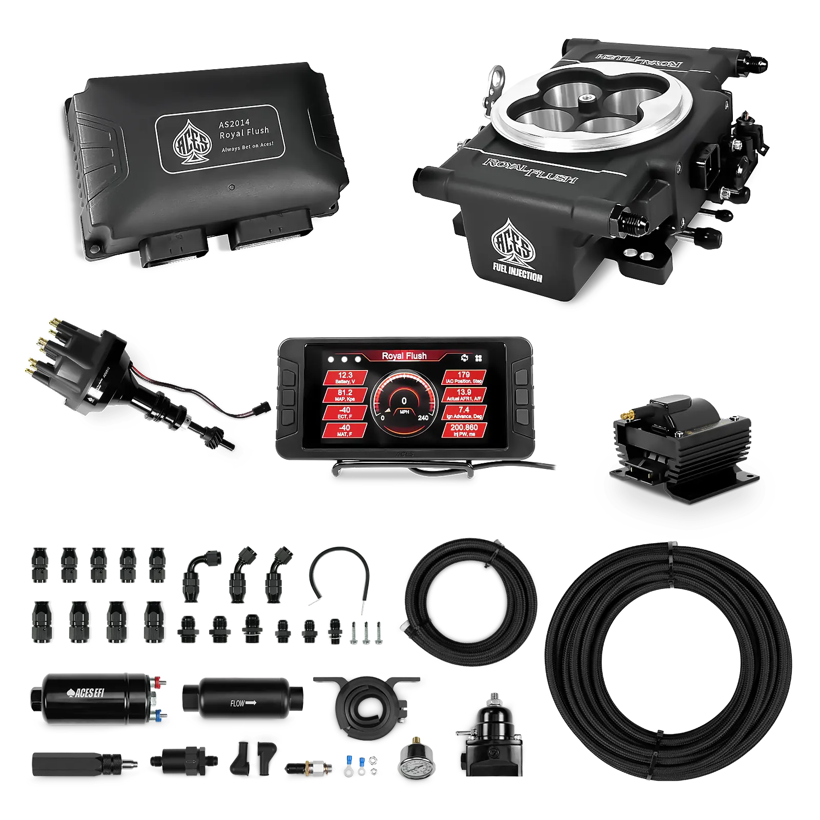 Royal Flush EFI/CDI Master Kits (Black)