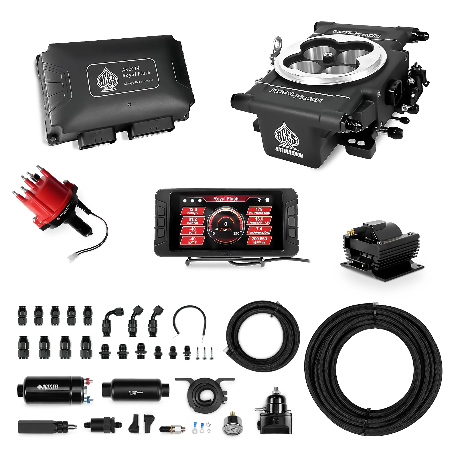 Royal Flush EFI/CDI Master Kits (Black)