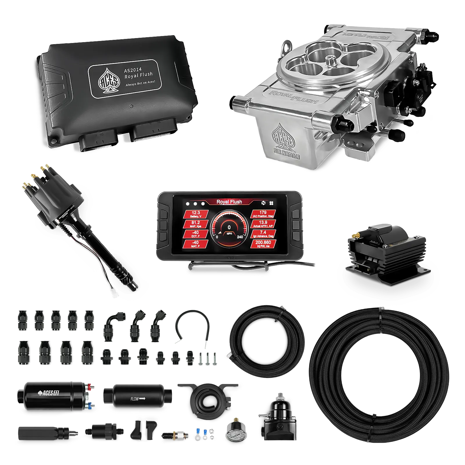 Royal Flush EFI/CDI Master Kits (Polished)