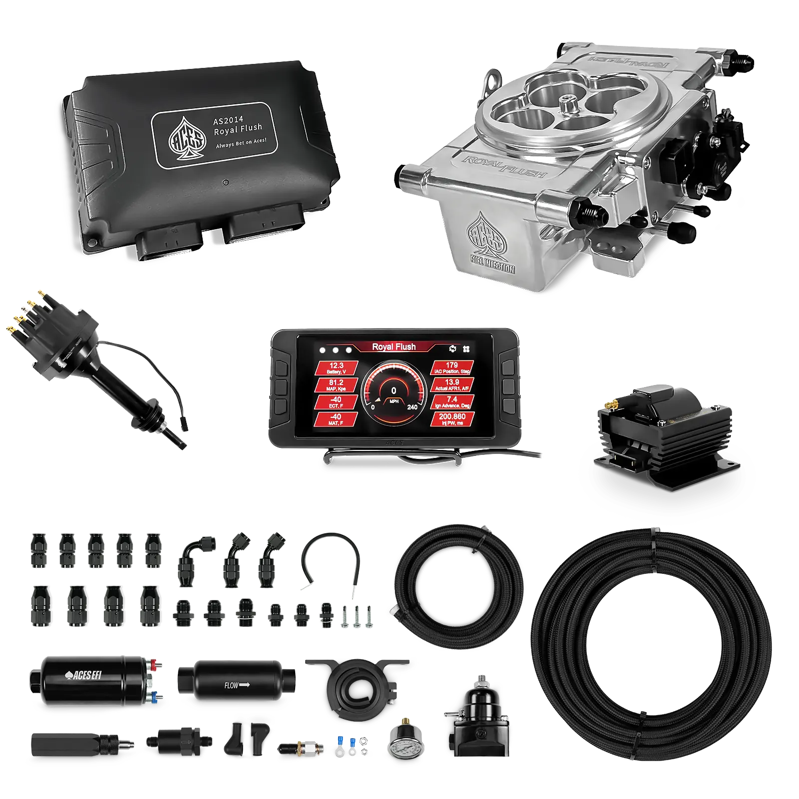 Royal Flush EFI/CDI Master Kits (Polished)