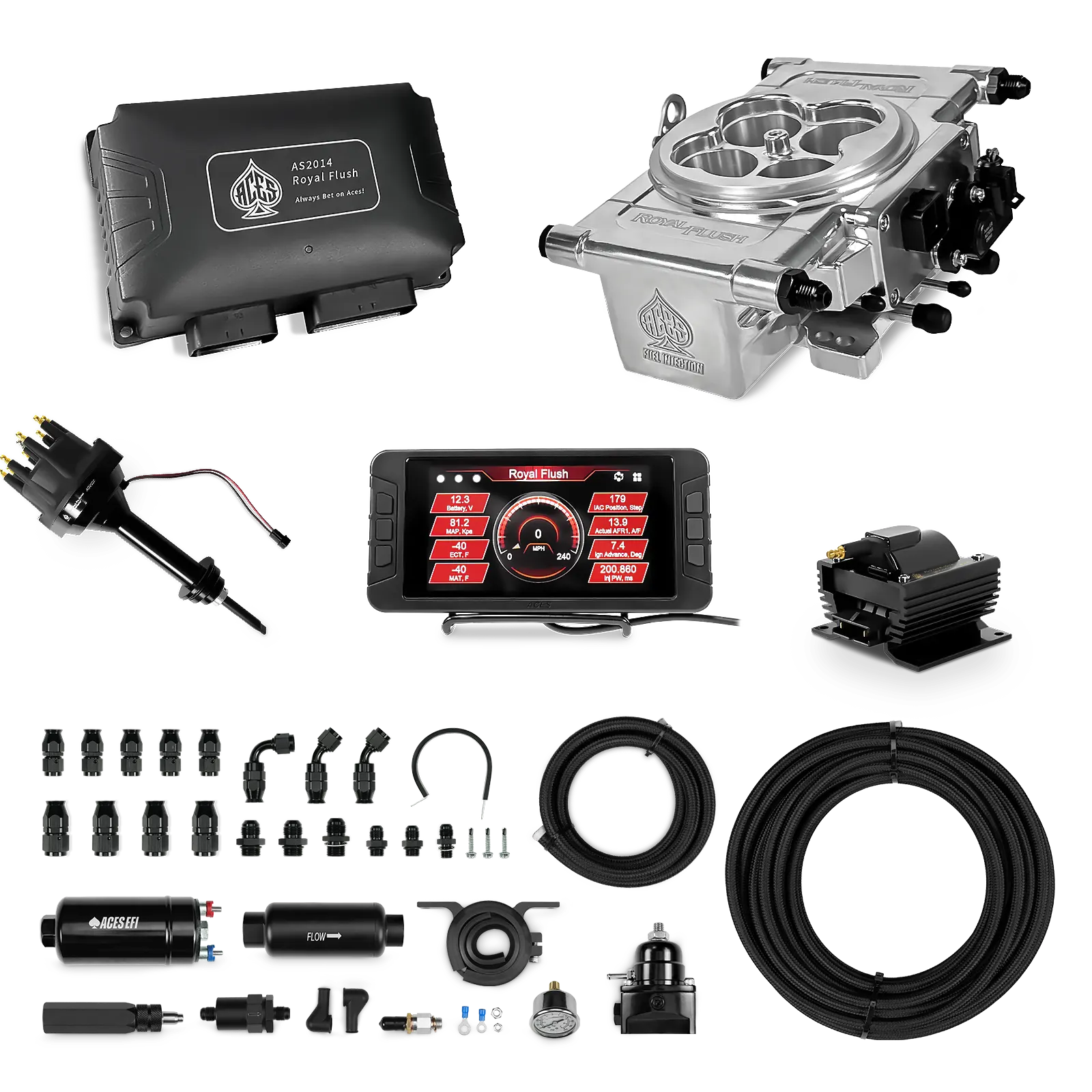 Royal Flush EFI/CDI Master Kits (Polished)