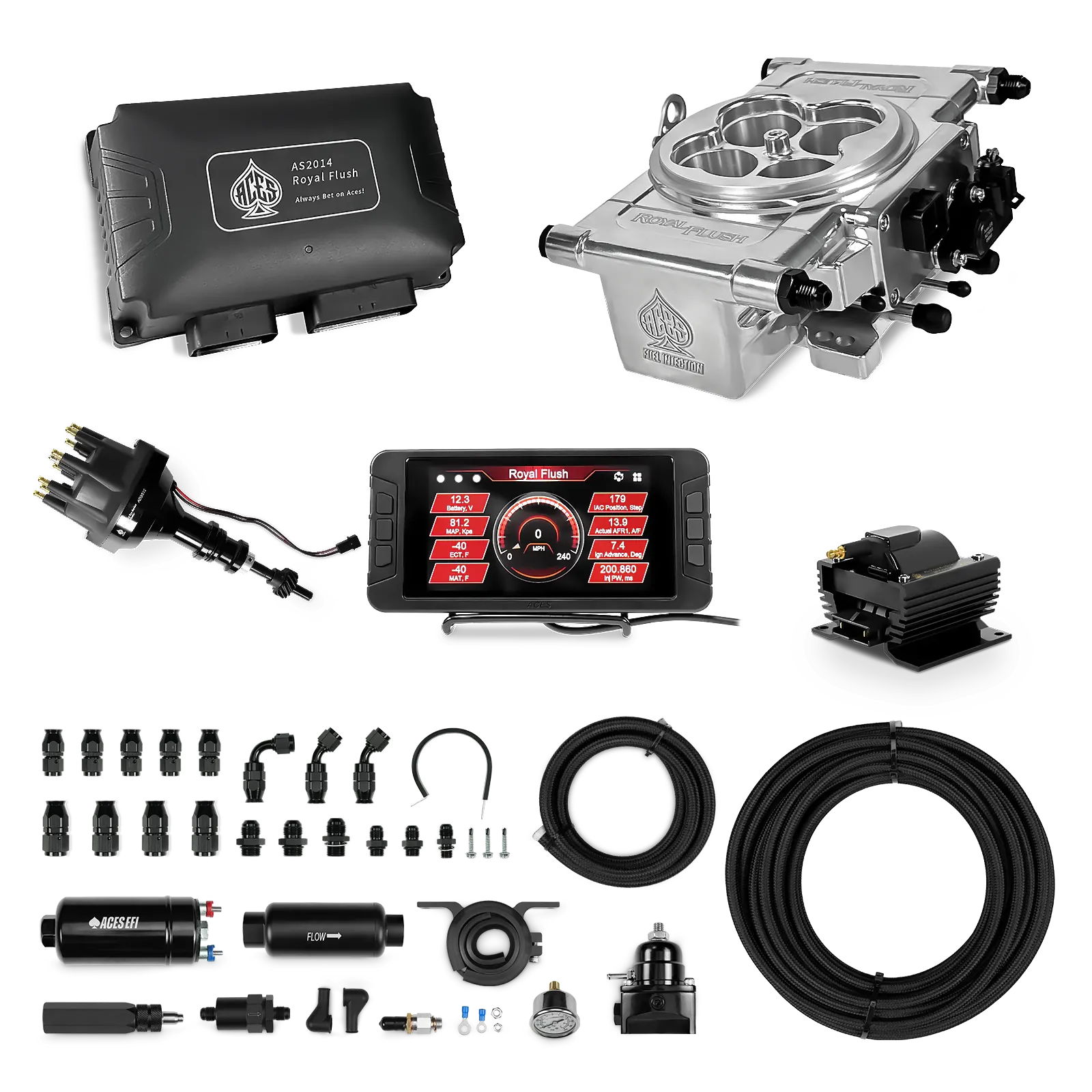 Royal Flush EFI/CDI Master Kits (Polished)