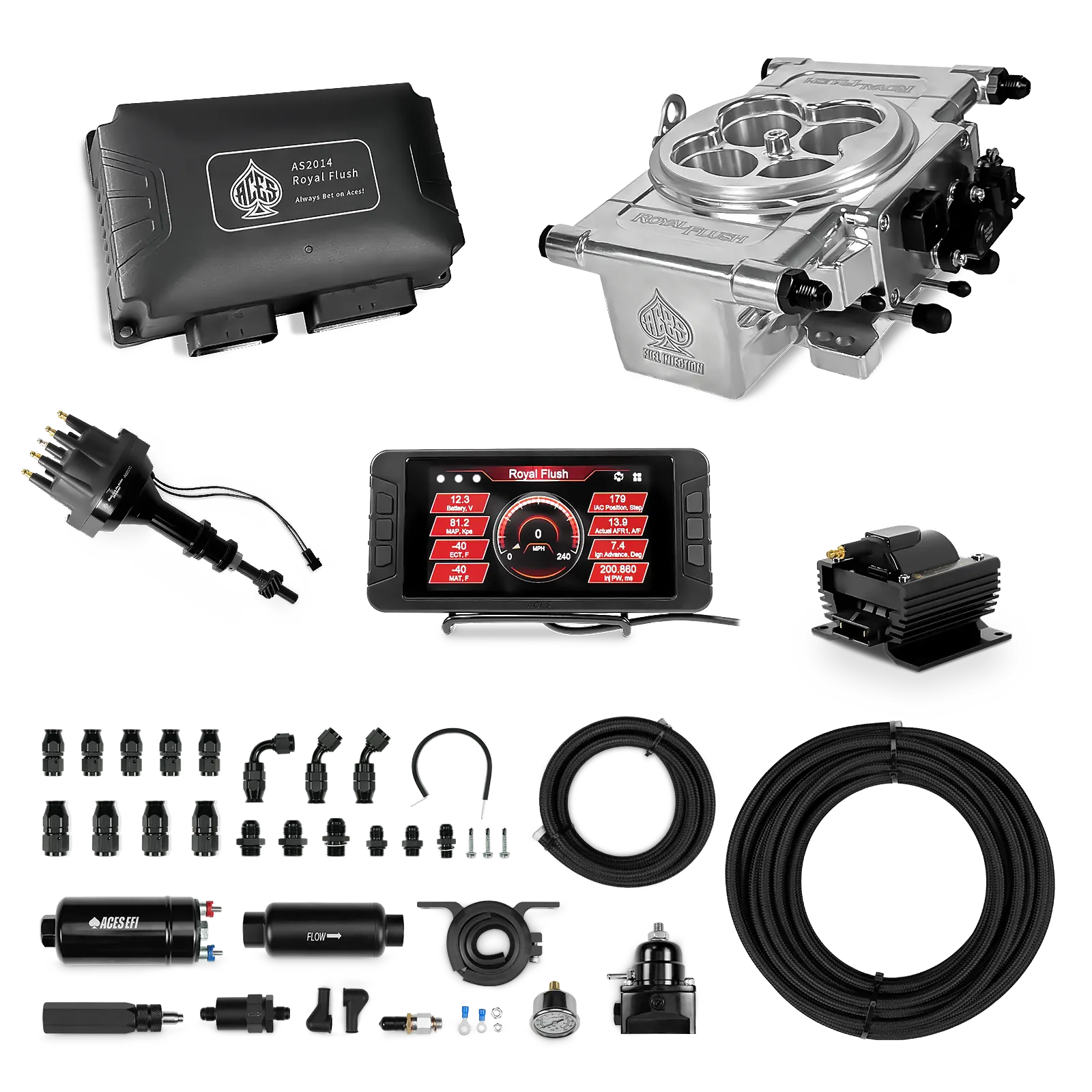 Royal Flush EFI/CDI Master Kits (Polished)