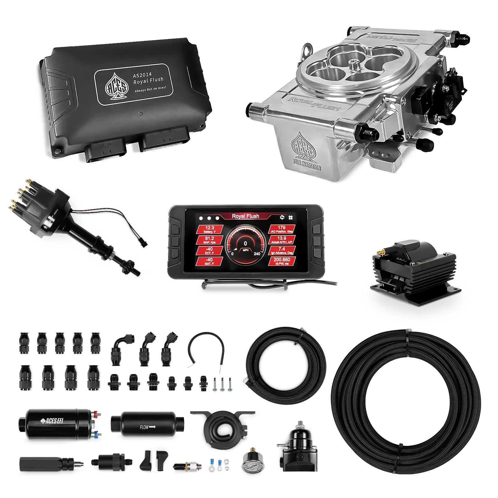 Royal Flush EFI/CDI Master Kits (Polished)