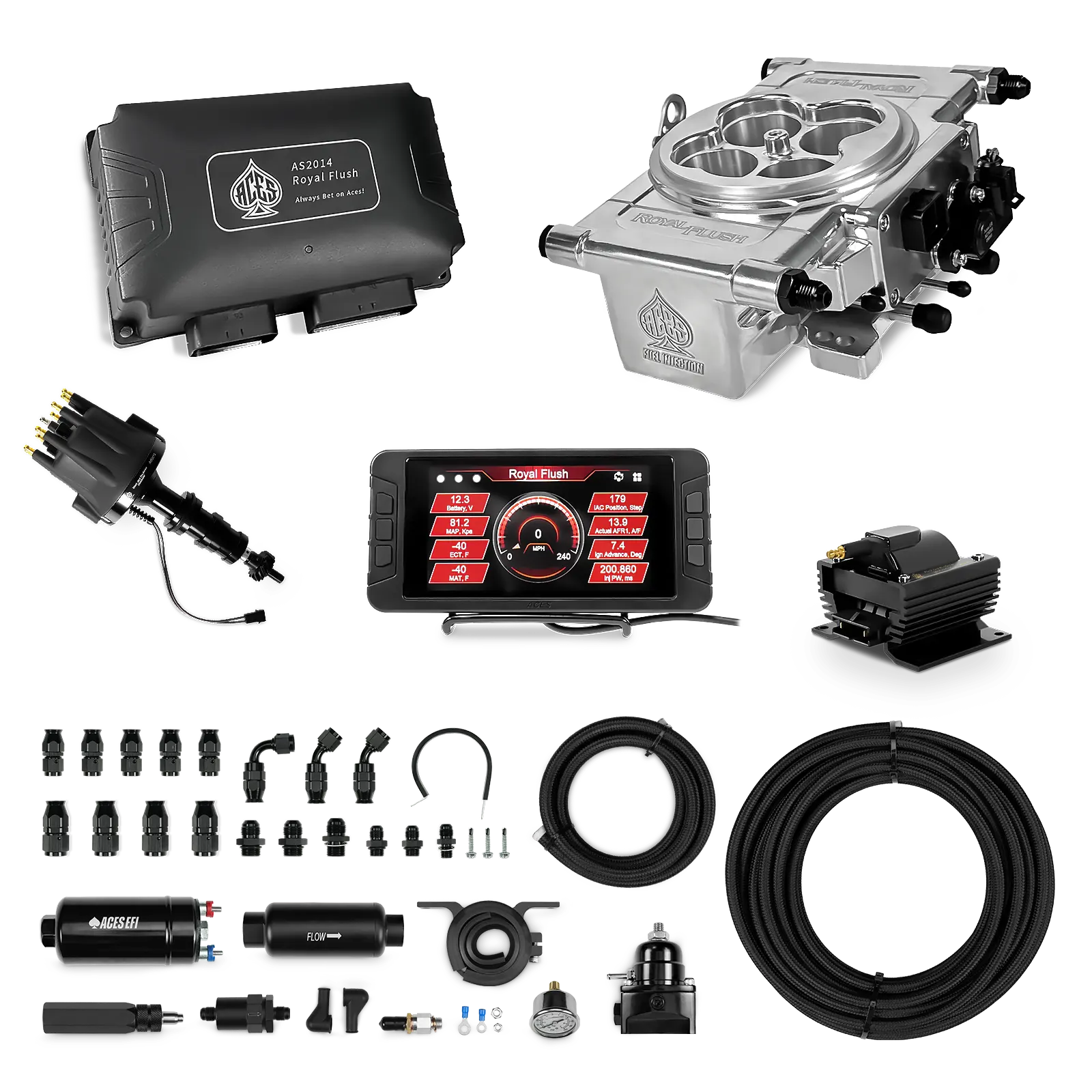 Royal Flush EFI/CDI Master Kits (Polished)