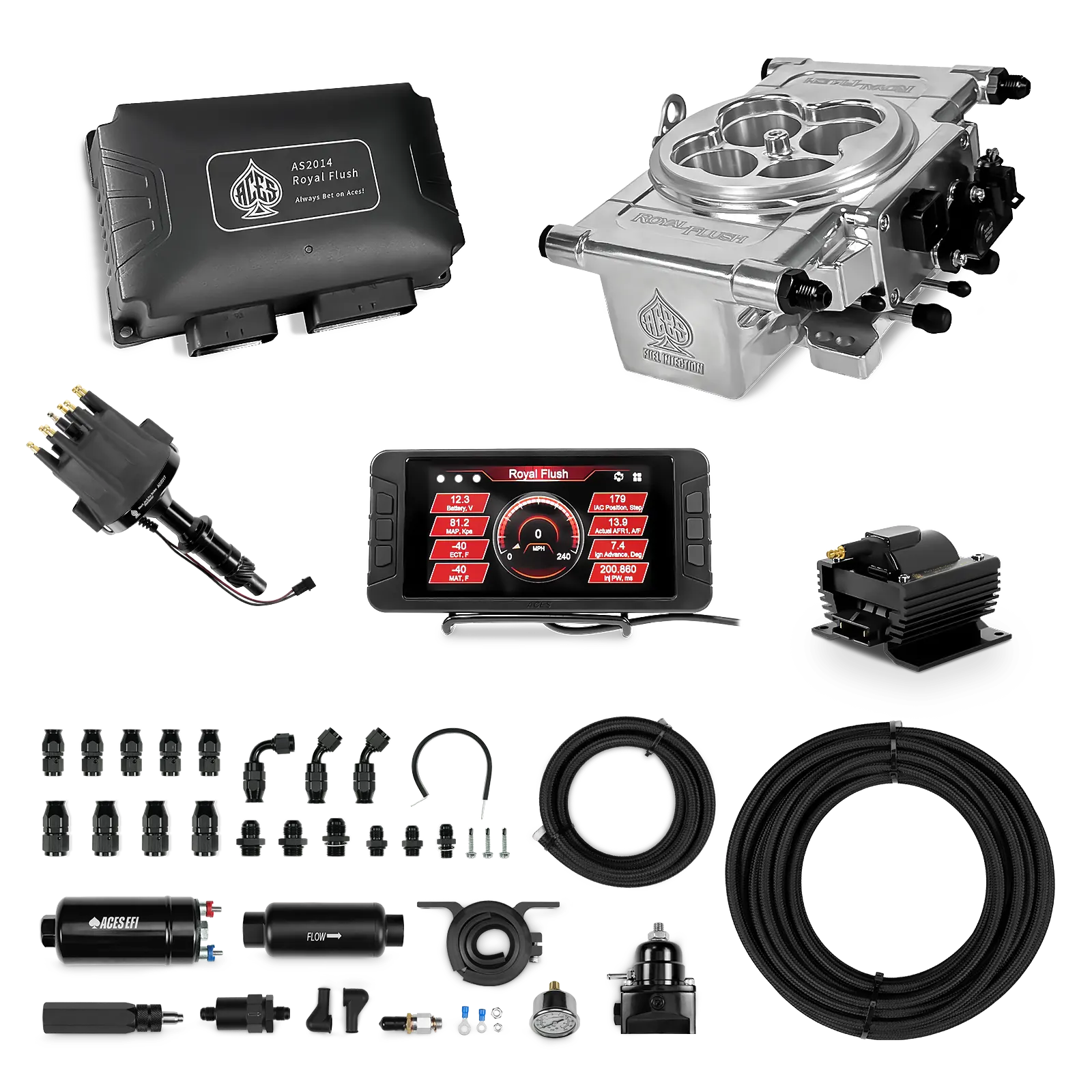 Royal Flush EFI/CDI Master Kits (Polished)