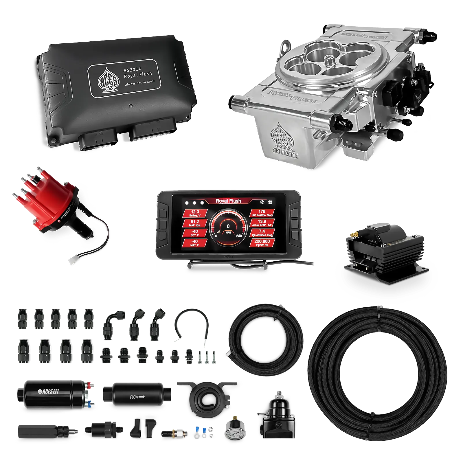 Royal Flush EFI/CDI Master Kits (Polished)