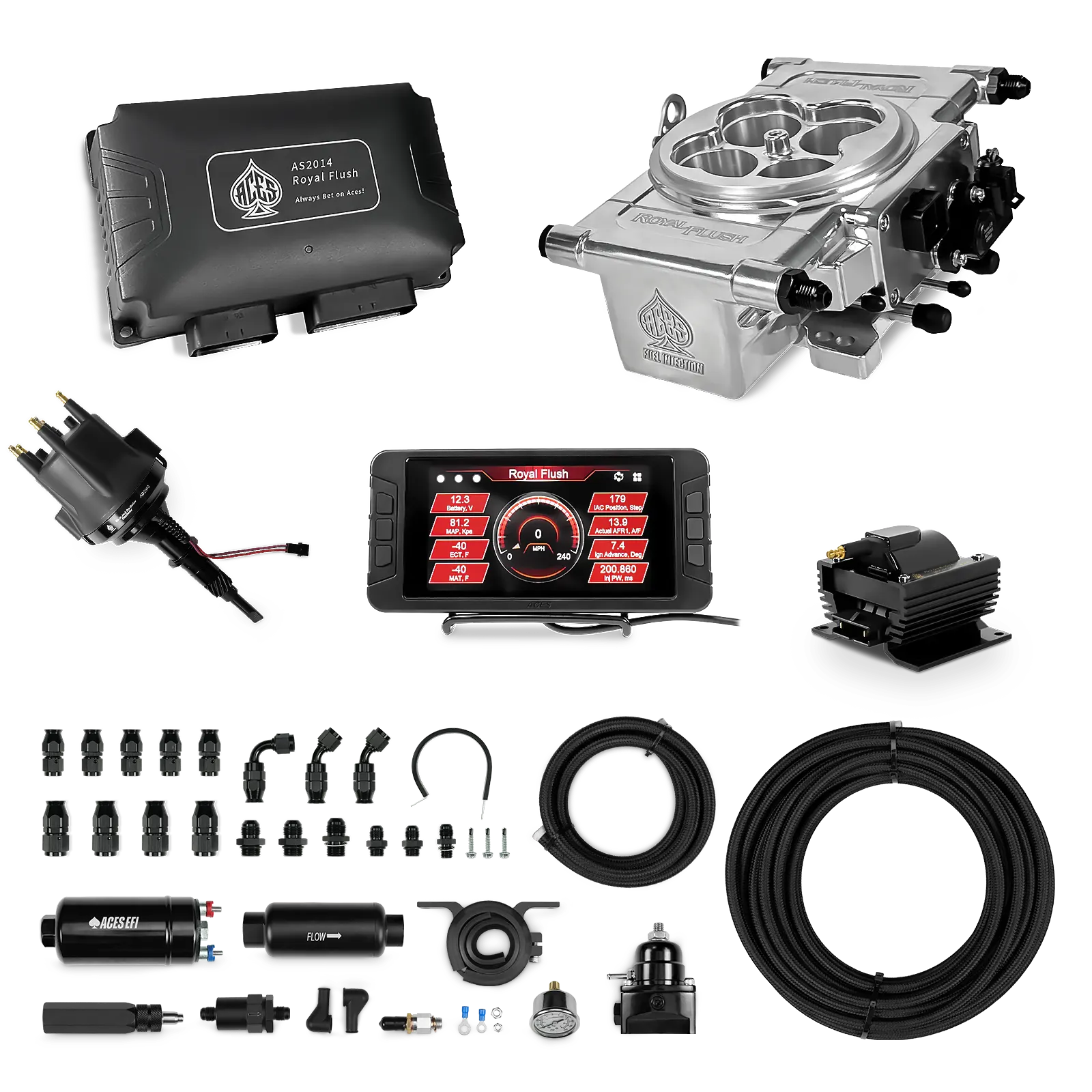 Royal Flush EFI/CDI Master Kits (Polished)