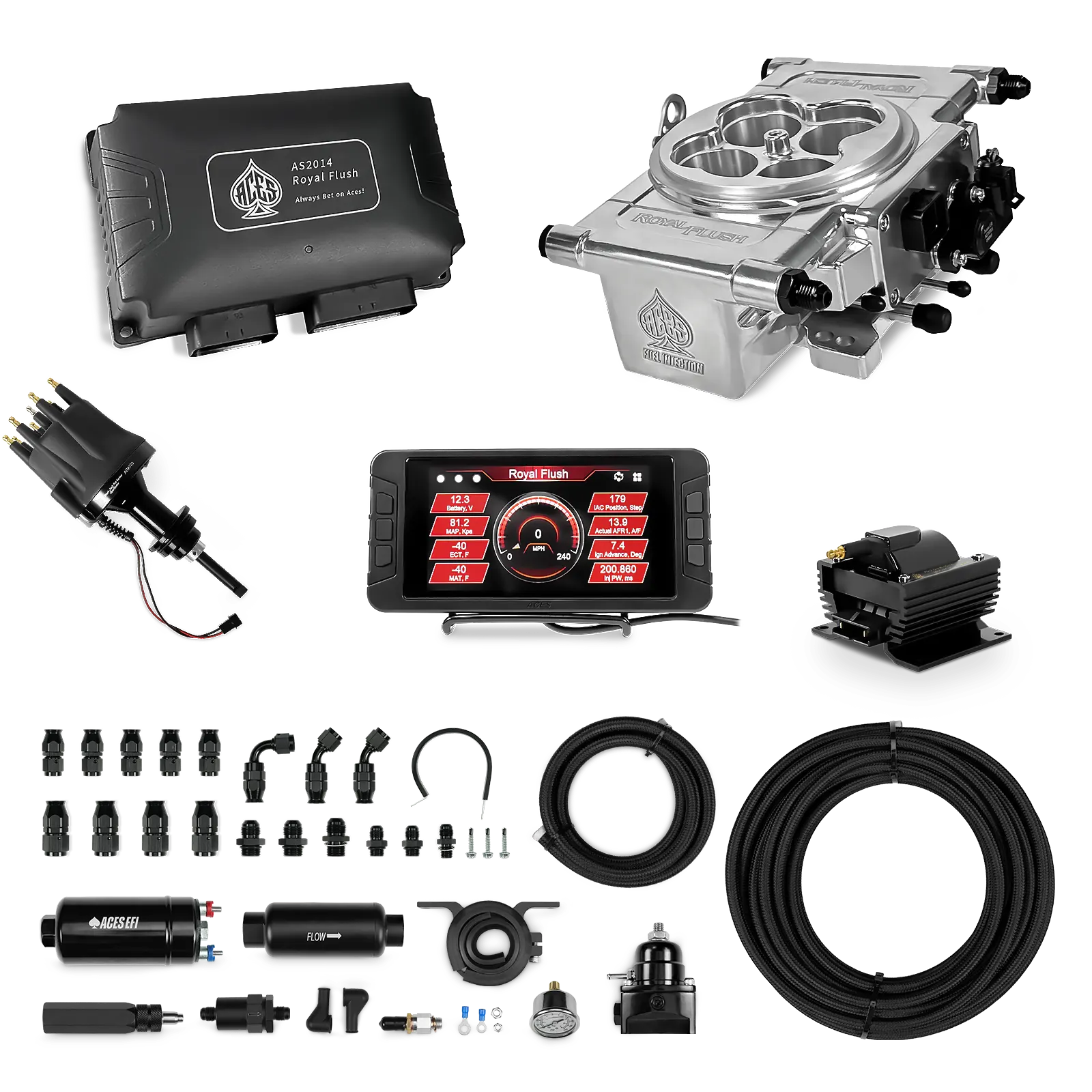 Royal Flush EFI/CDI Master Kits (Polished)