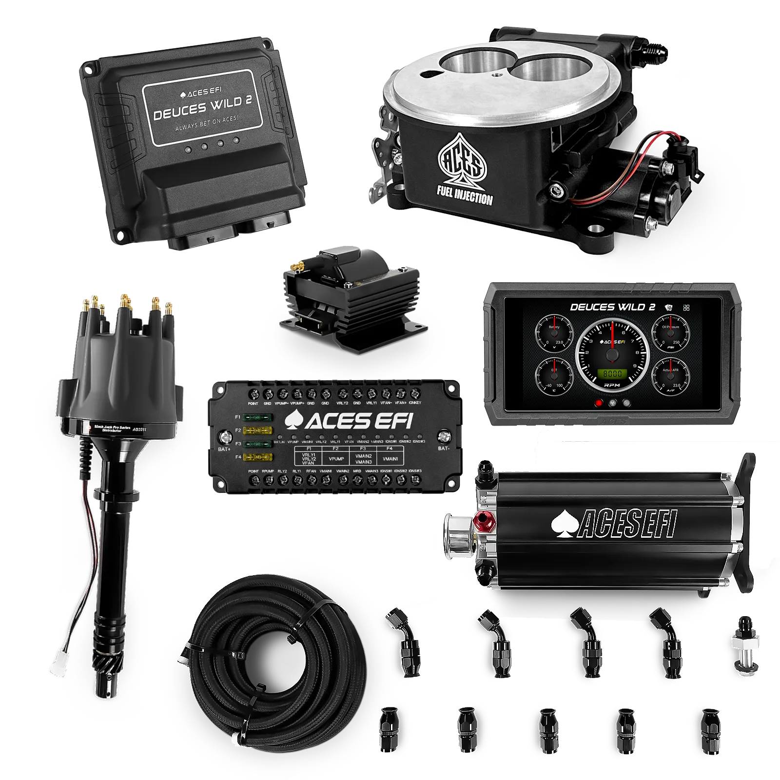 Kits maestros Deuces Wild 2 (Negro)