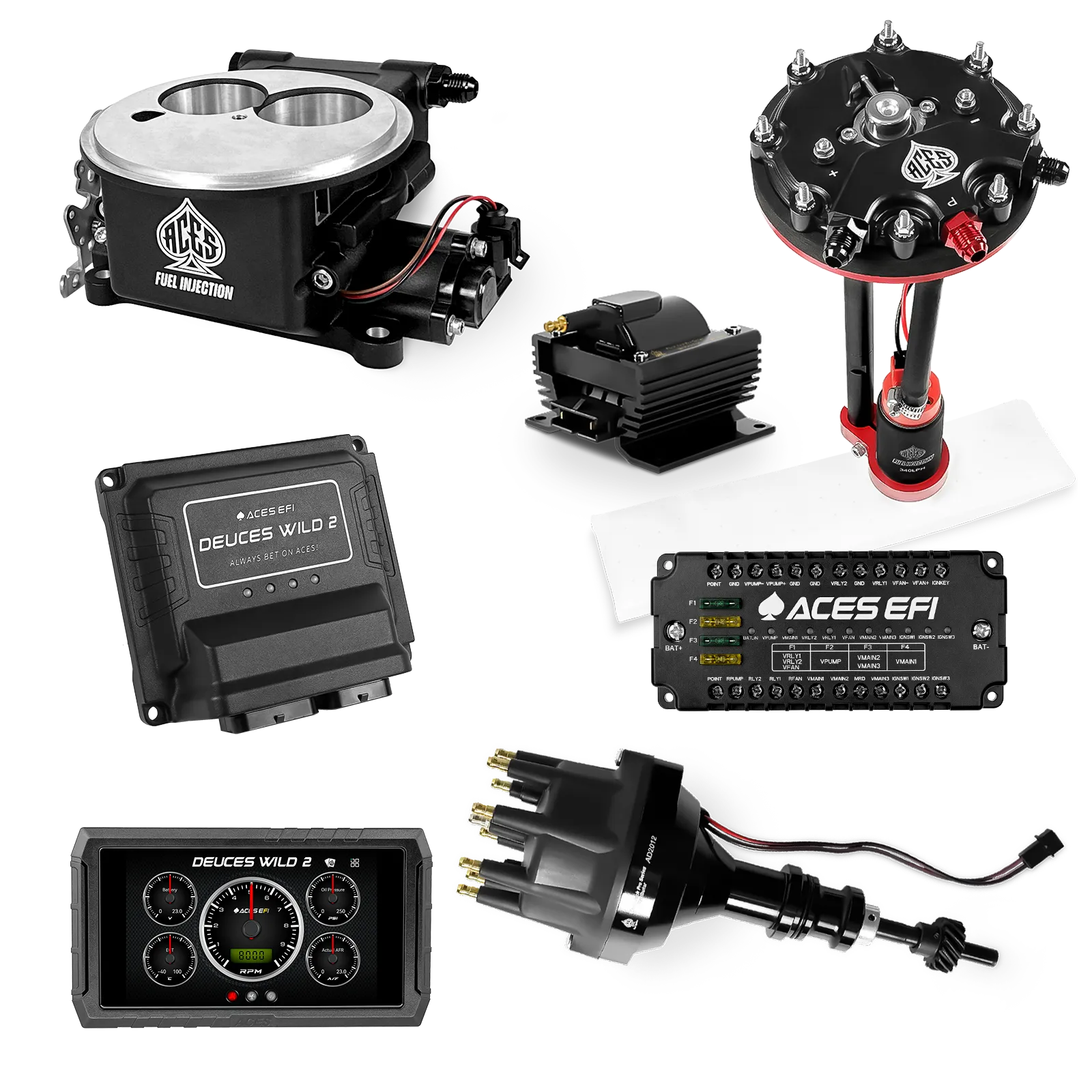 Kits maestros Deuces Wild 2 (Negro)