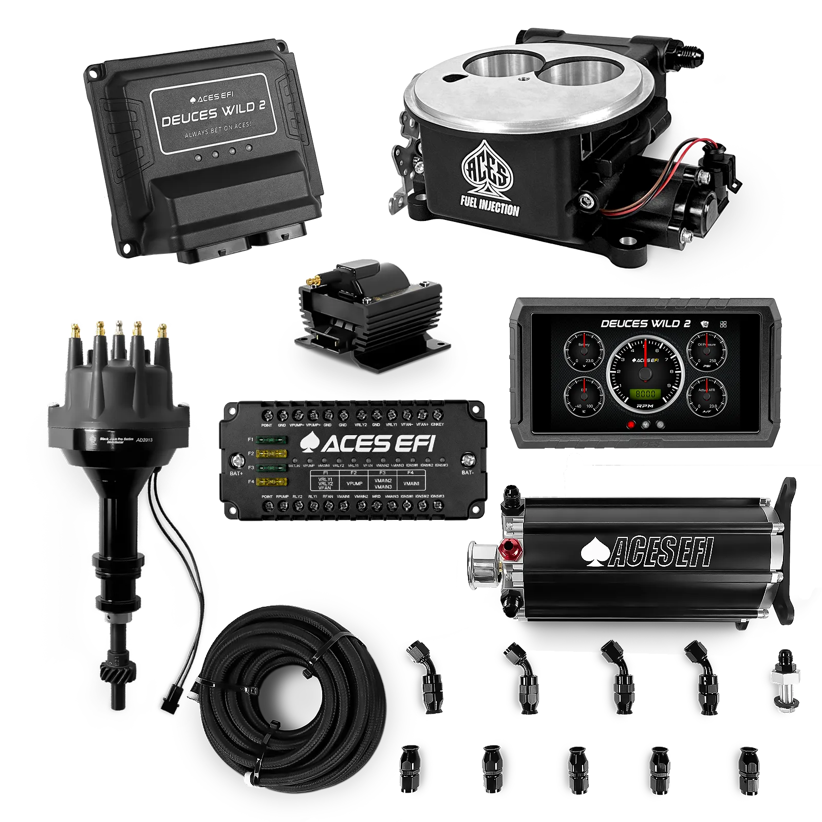 Kits maestros Deuces Wild 2 (Negro)