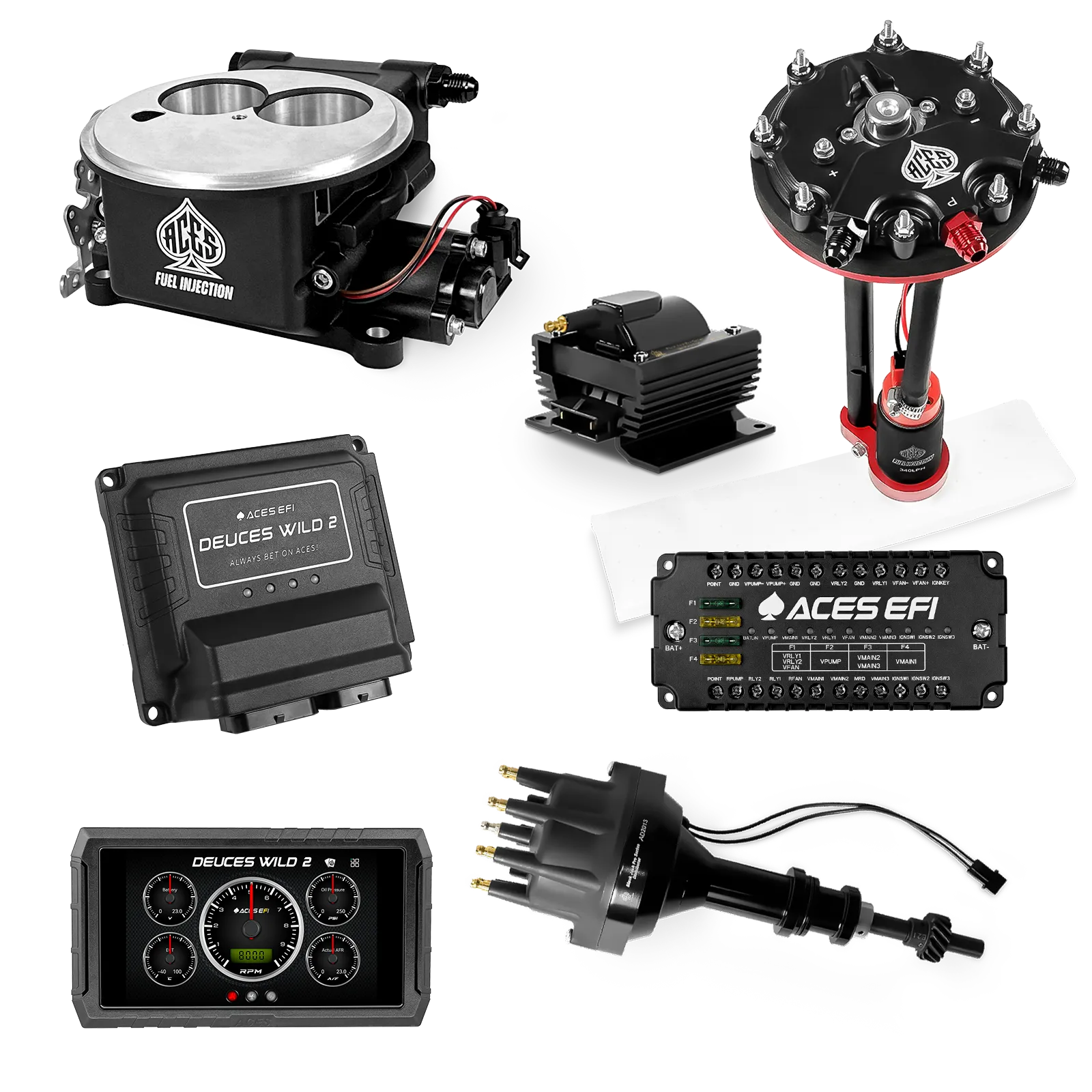 Kits maestros Deuces Wild 2 (Negro)