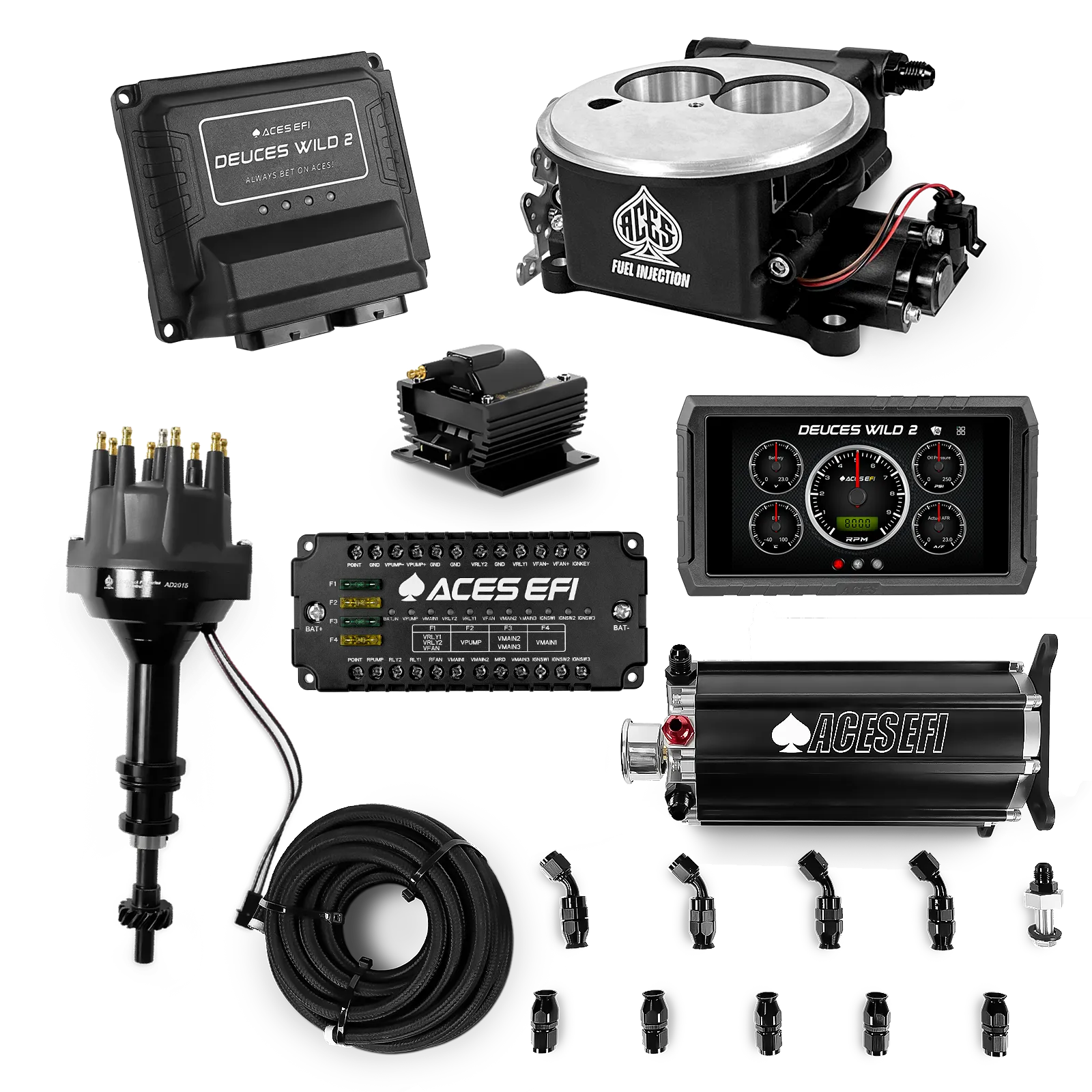 Kits maestros Deuces Wild 2 (Negro)