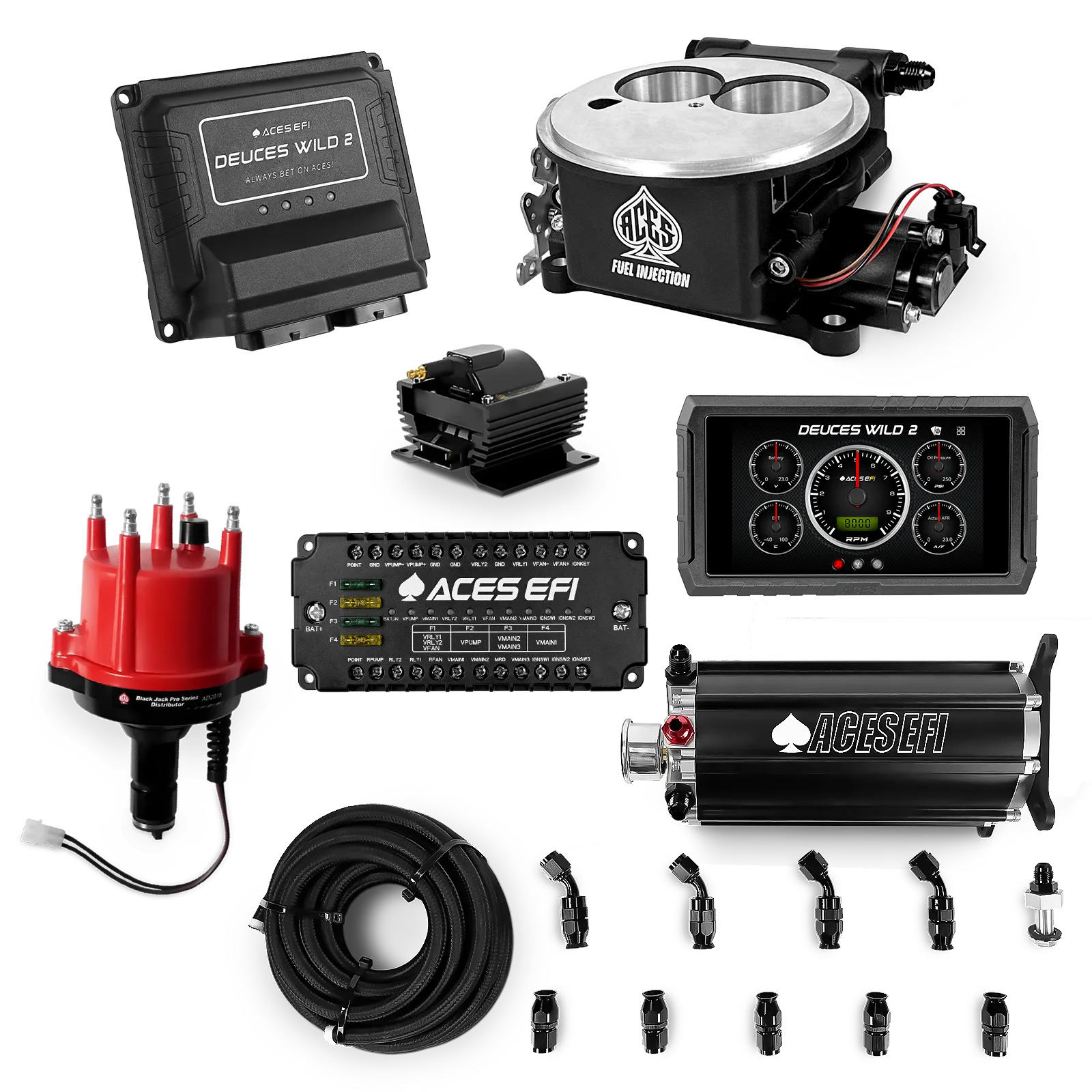 Kits maestros Deuces Wild 2 (Negro)