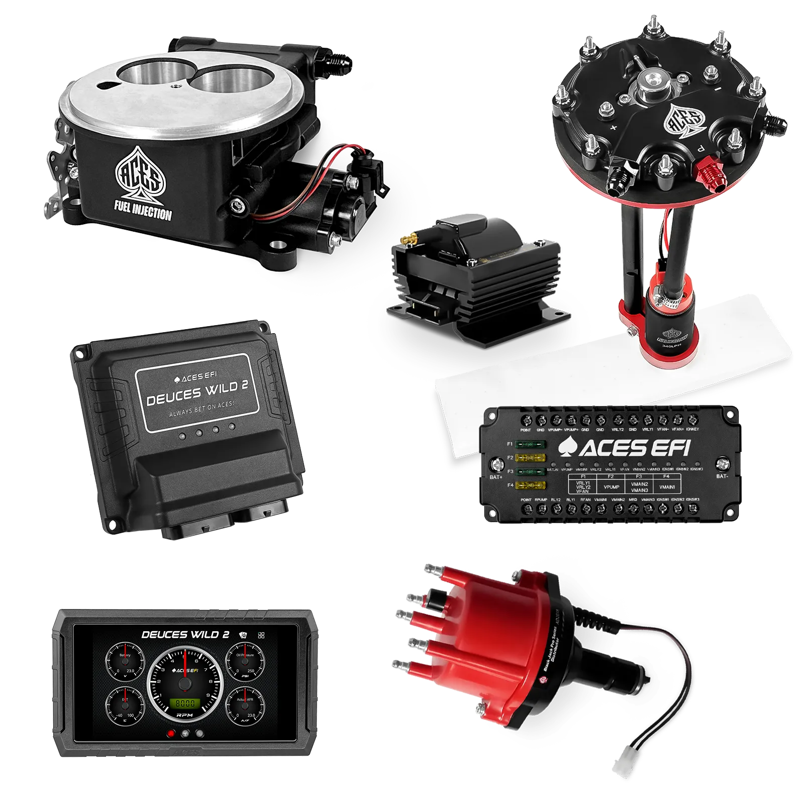 Kits maestros Deuces Wild 2 (Negro)