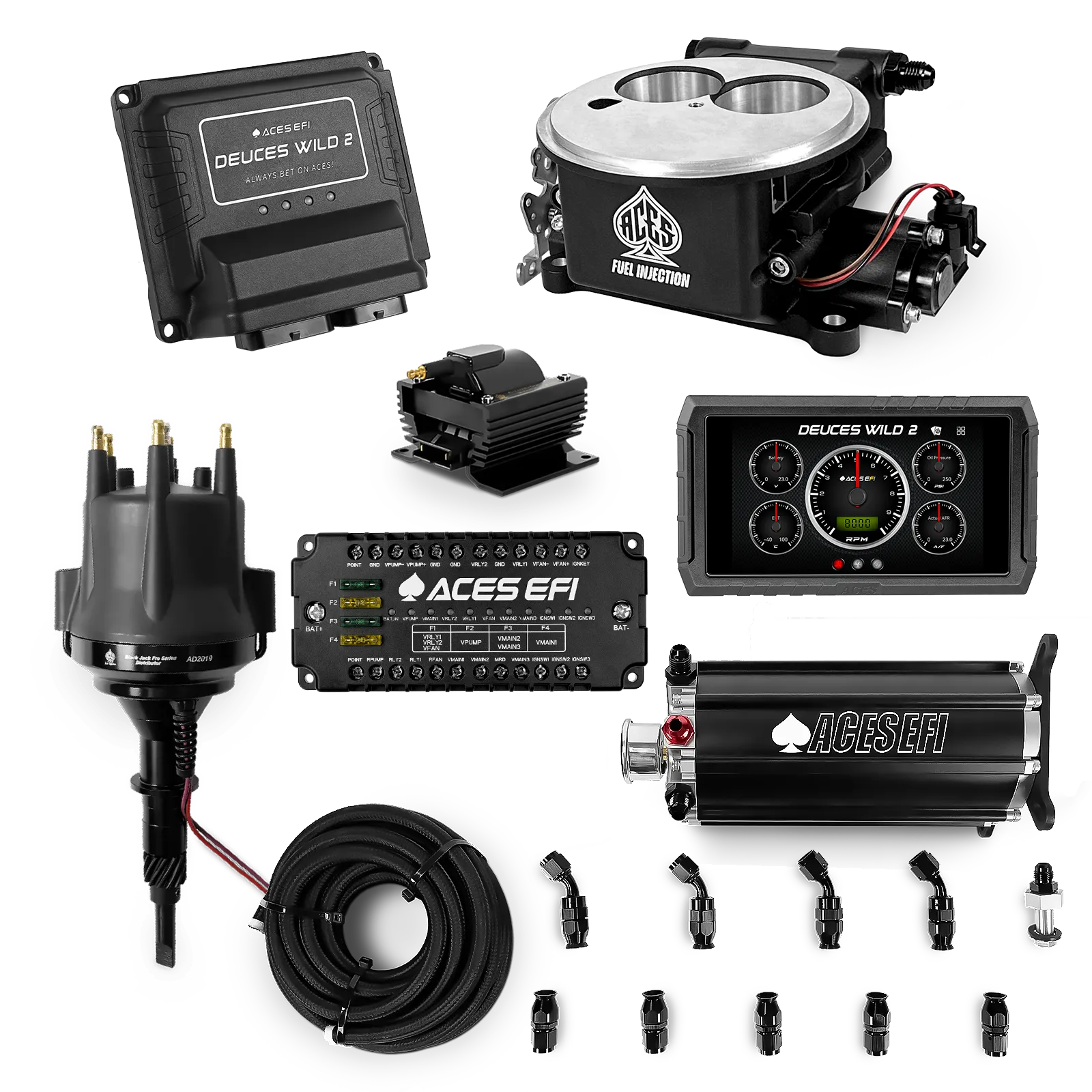 Kits maestros Deuces Wild 2 (Negro)