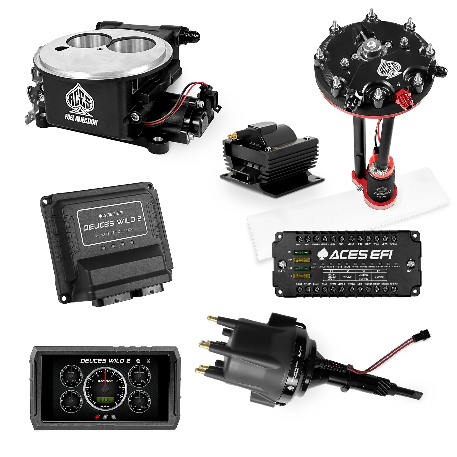 Kits maestros Deuces Wild 2 (Negro)